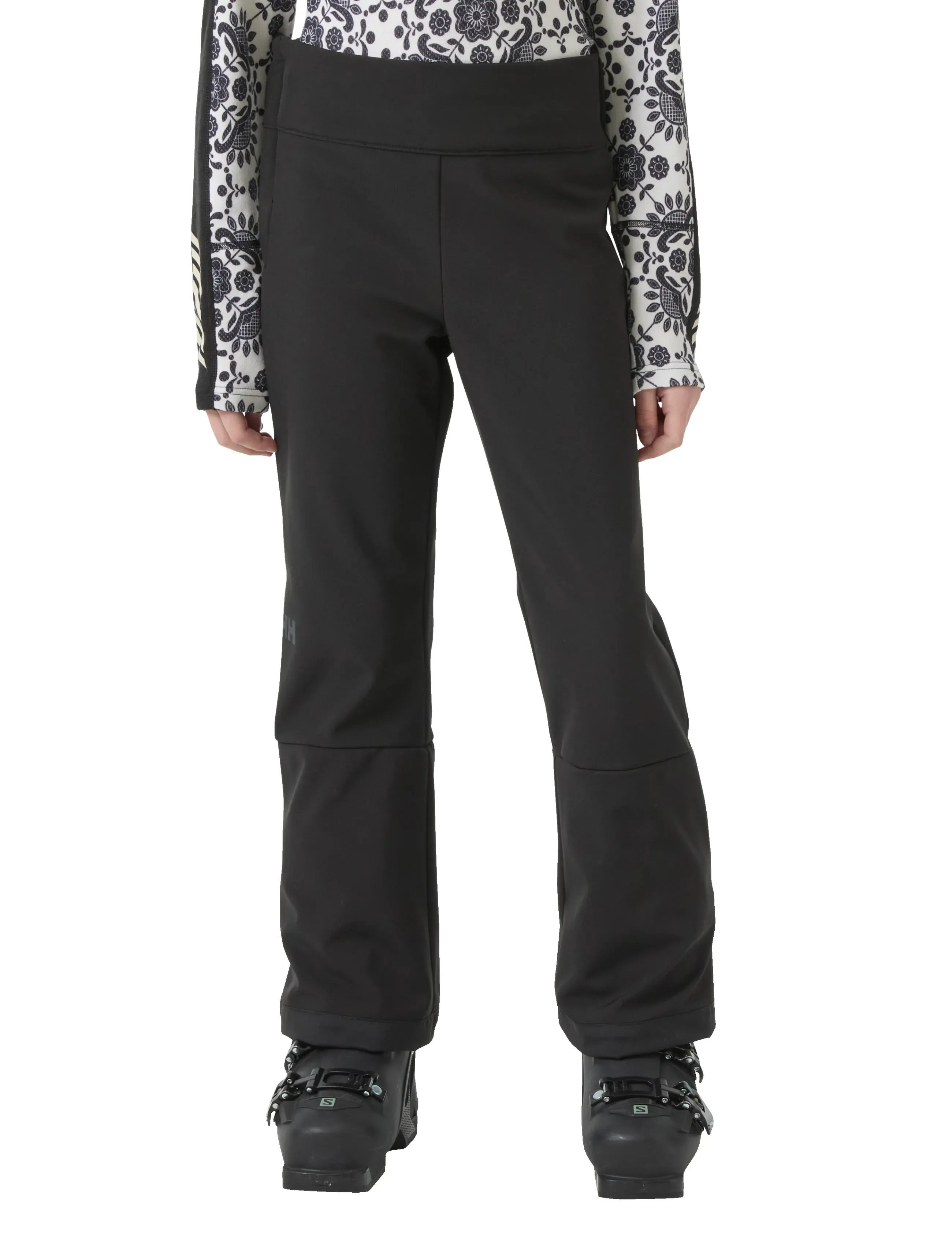 Helly Hansen JR GIRL NORA SOFTSHELL PANT - Püksid - BLACK / black