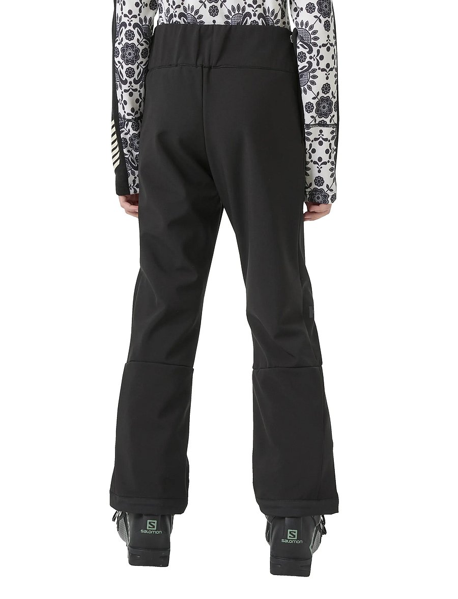 Helly Hansen - JR GIRL NORA SOFTSHELL PANT - vabaõhupüksid - black - 3