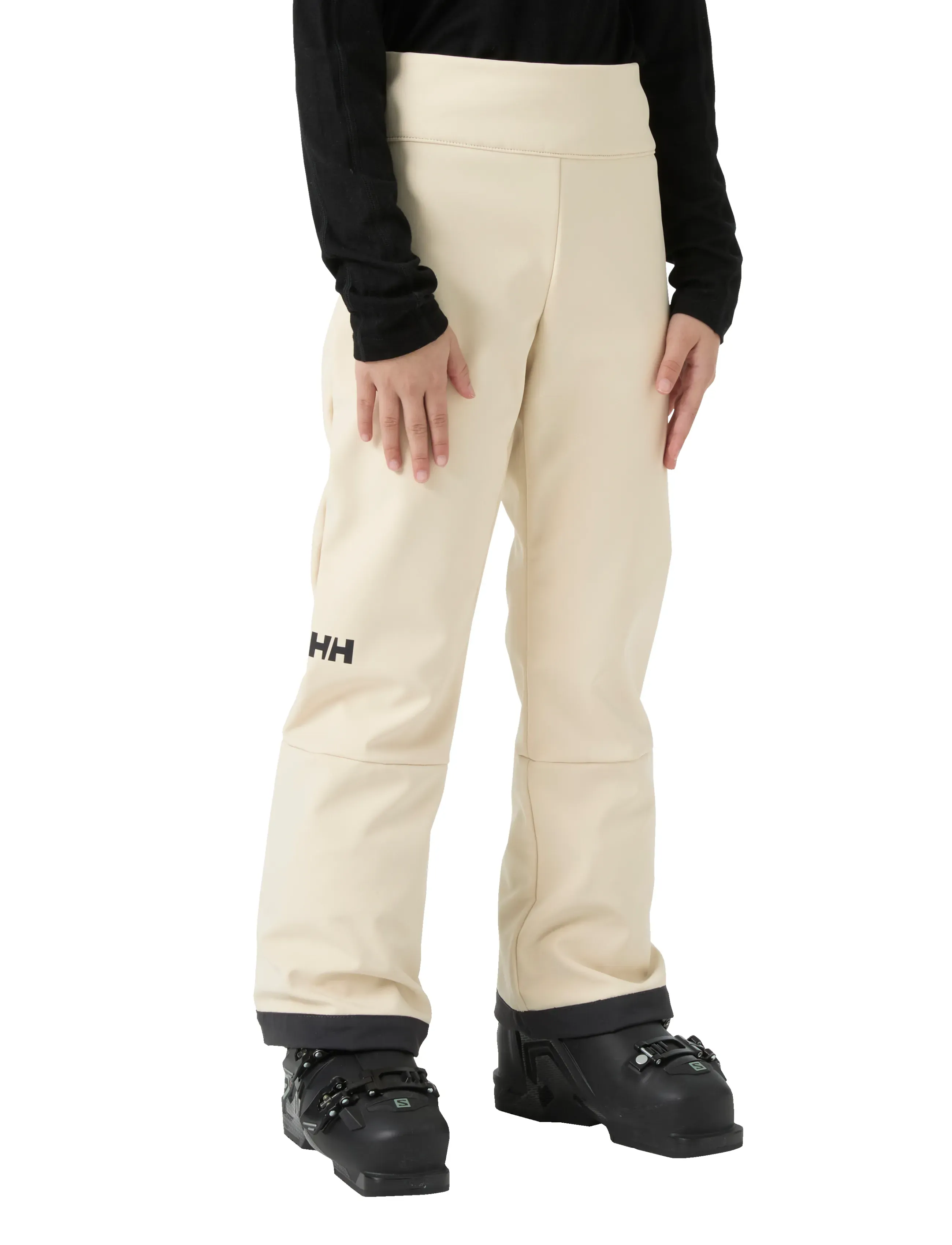 Helly Hansen - JR GIRL NORA SOFTSHELL PANT - cream - 0