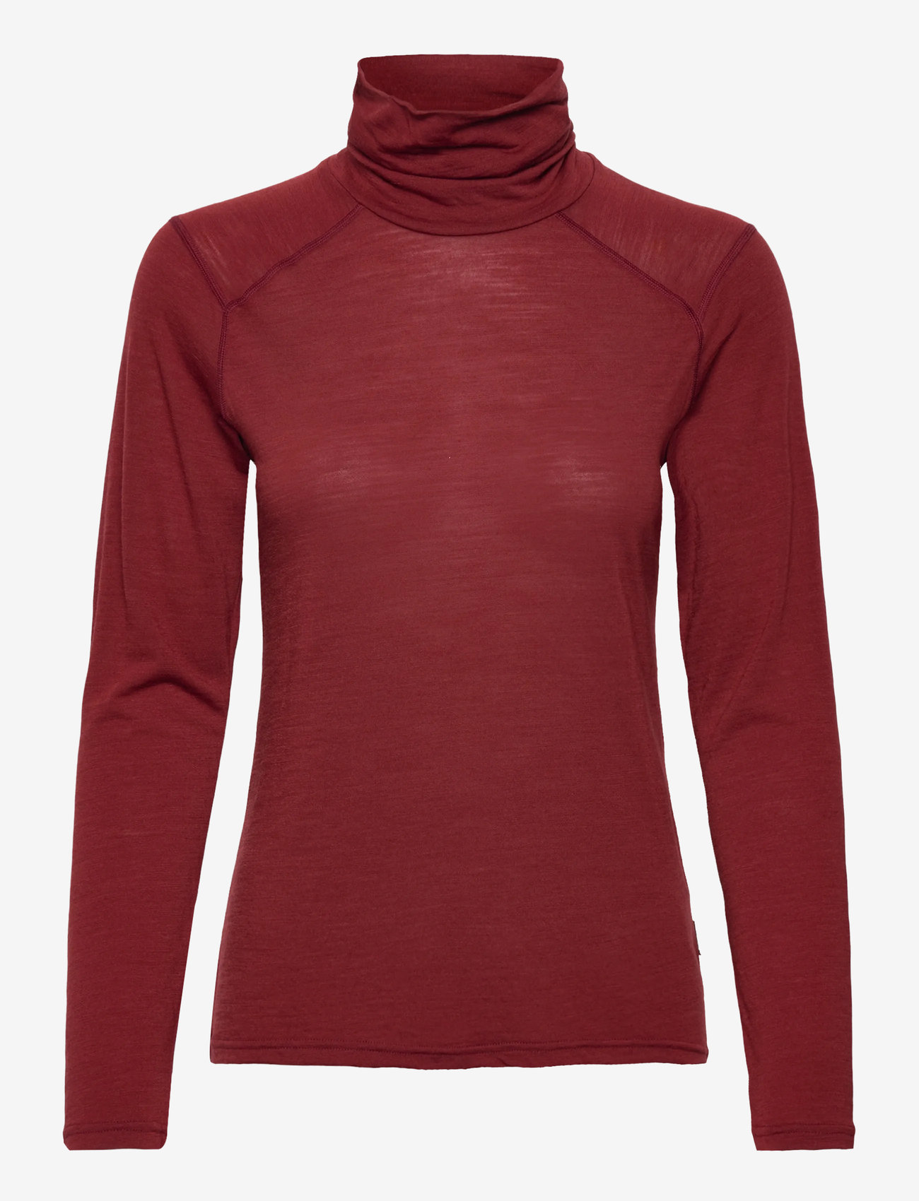 Helly Hansen - W HH DURAWOOL HIGH NECK LS - overtøj - red - 0