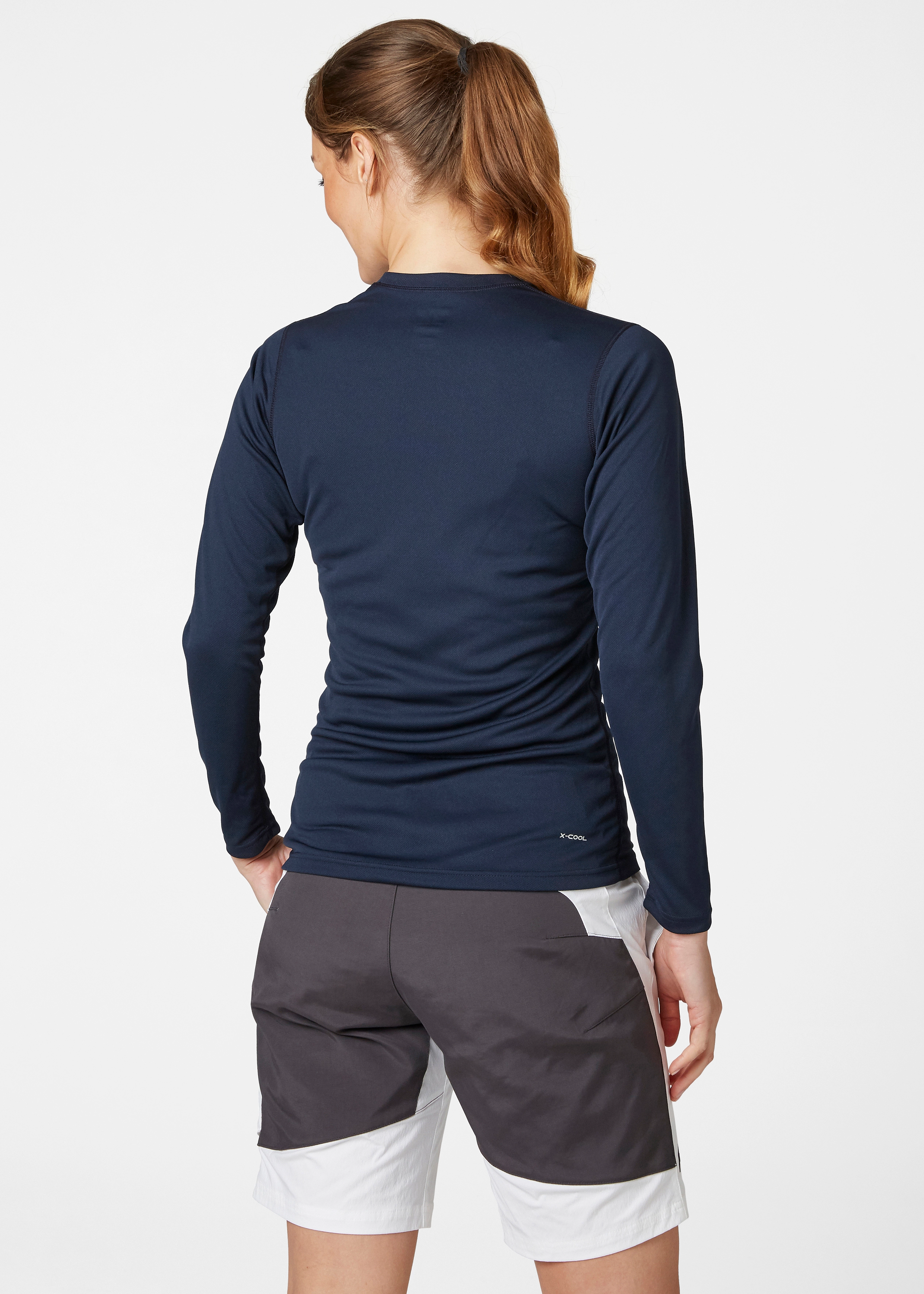 Helly Hansen - W HH TECH CREW LS - navy - 3