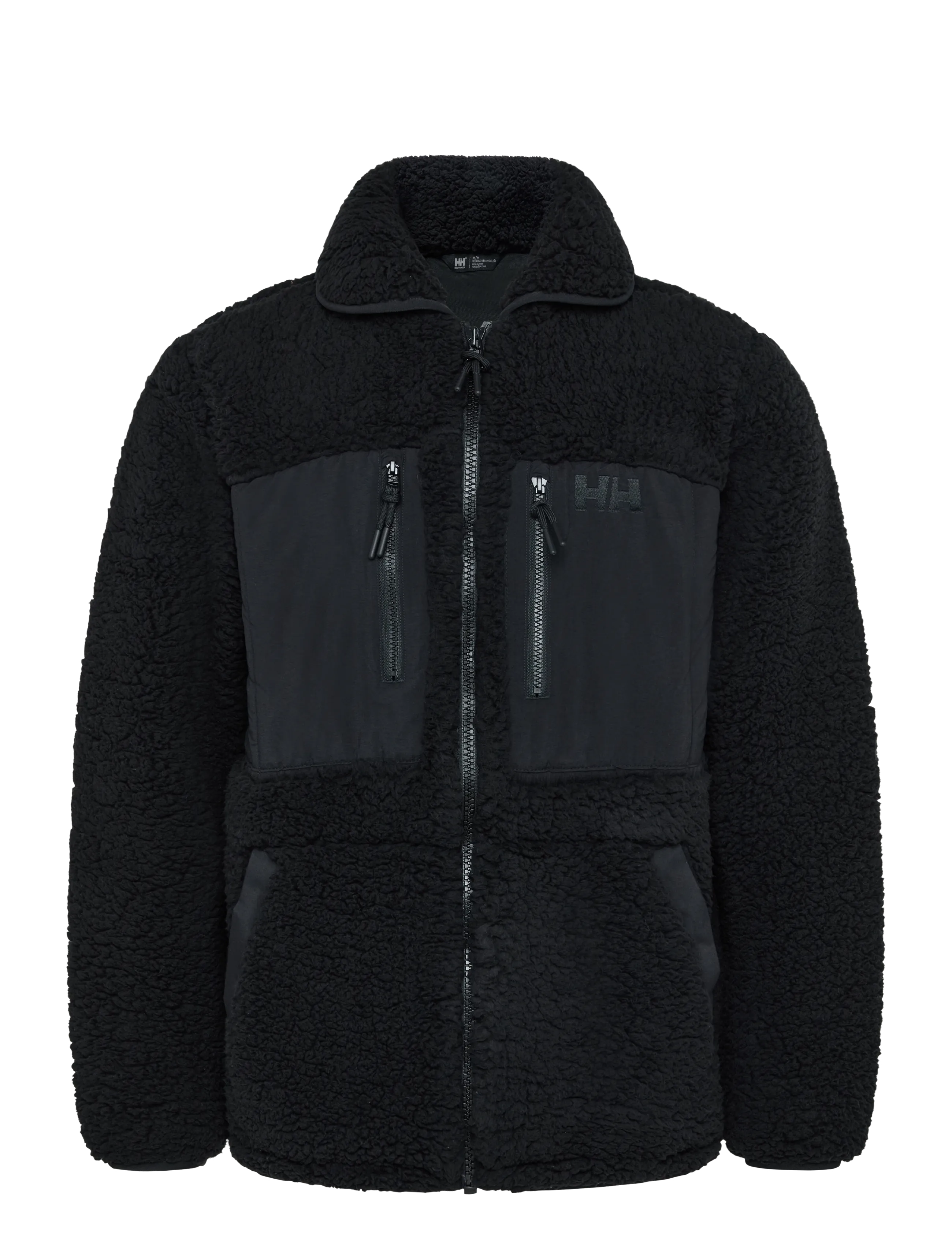 Helly Hansen MOONLIT PILE JACKET - Överdelar - BLACK / black