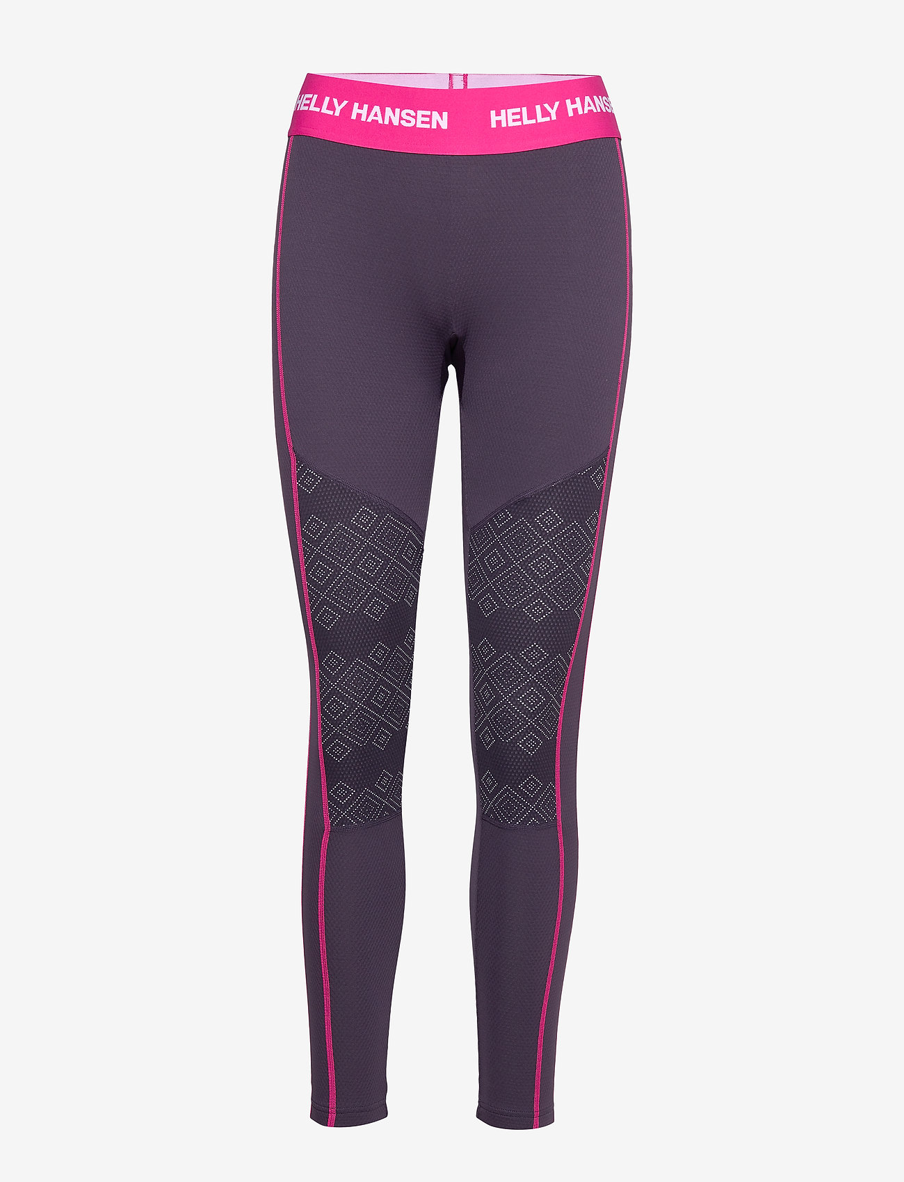 W HH LIFA ACTIVE GRAPHIC PANT - NIGHTSHADE DOTTED PRINT
