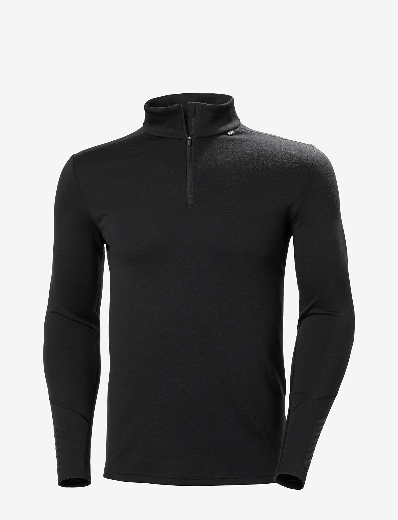 Helly Hansen - LIFA MERINO MIDWEIGHT 1/2 ZIP - base layer tops - black - 1
