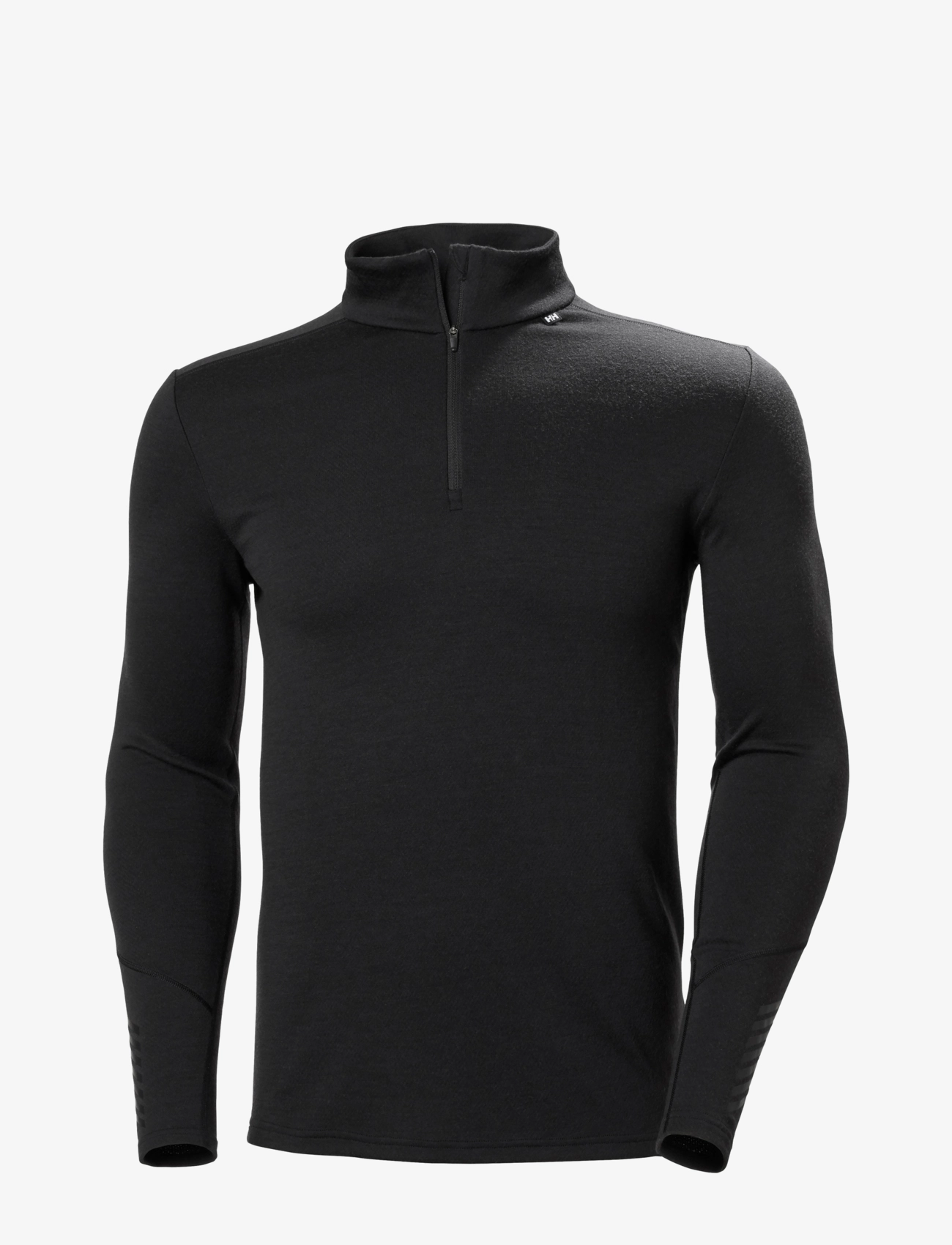 Helly Hansen - LIFA MERINO MIDWEIGHT 1/2 ZIP - funktionsunterwäsche - oberteile - black - 1