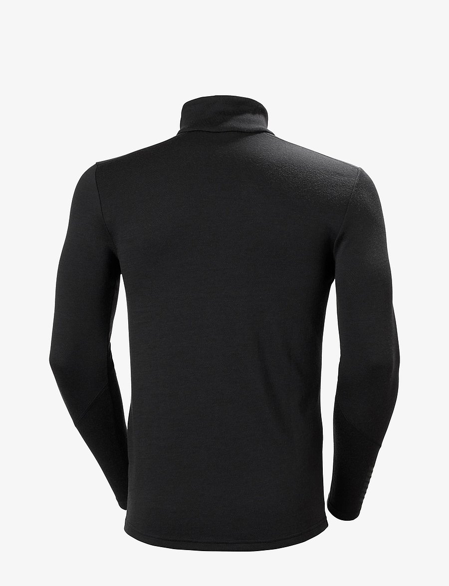 Helly Hansen - LIFA MERINO MIDWEIGHT 1/2 ZIP - funktionsunterwäsche - oberteile - black - 2