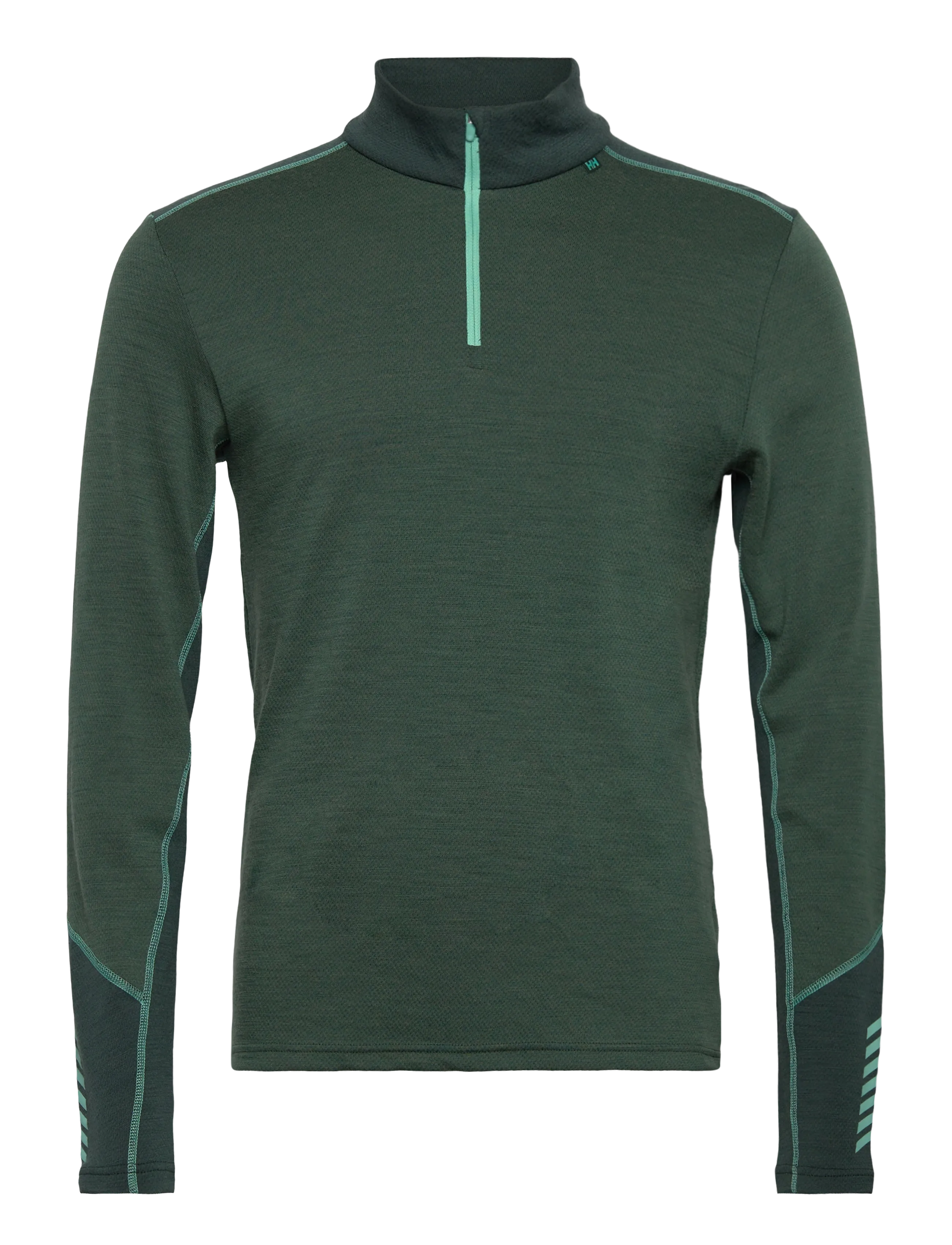 LIFA MERINO MIDWEIGHT 1/2 ZIP - GREEN