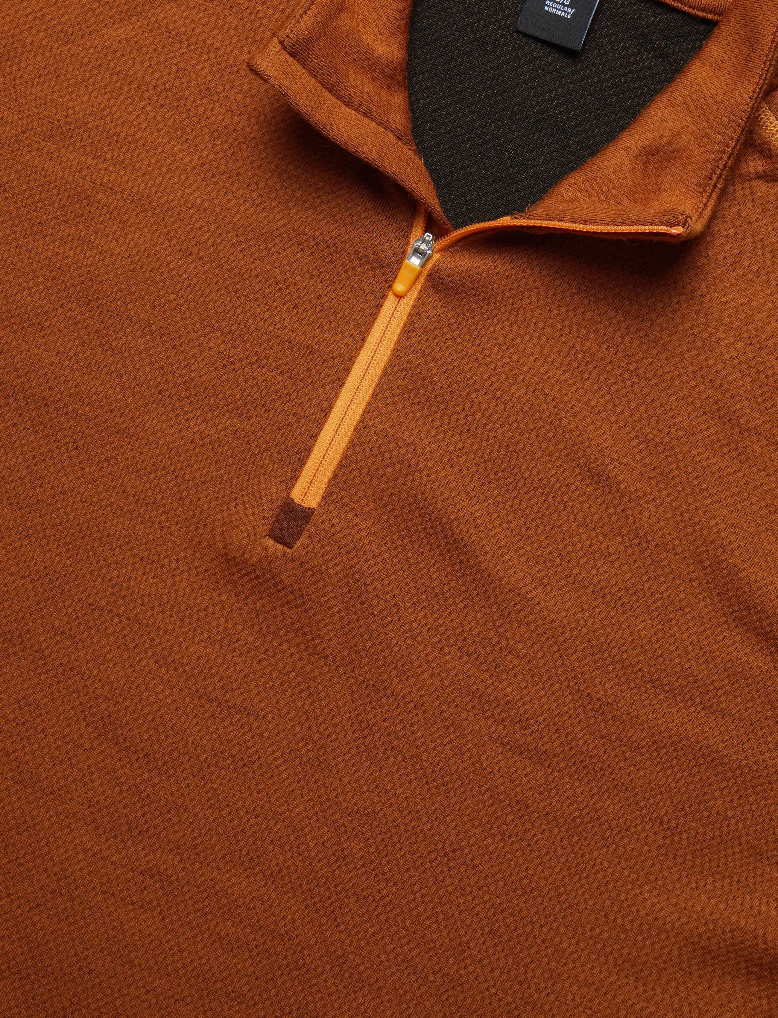 Helly Hansen - LIFA MERINO MIDWEIGHT 1/2 ZIP - iron oxide - 2