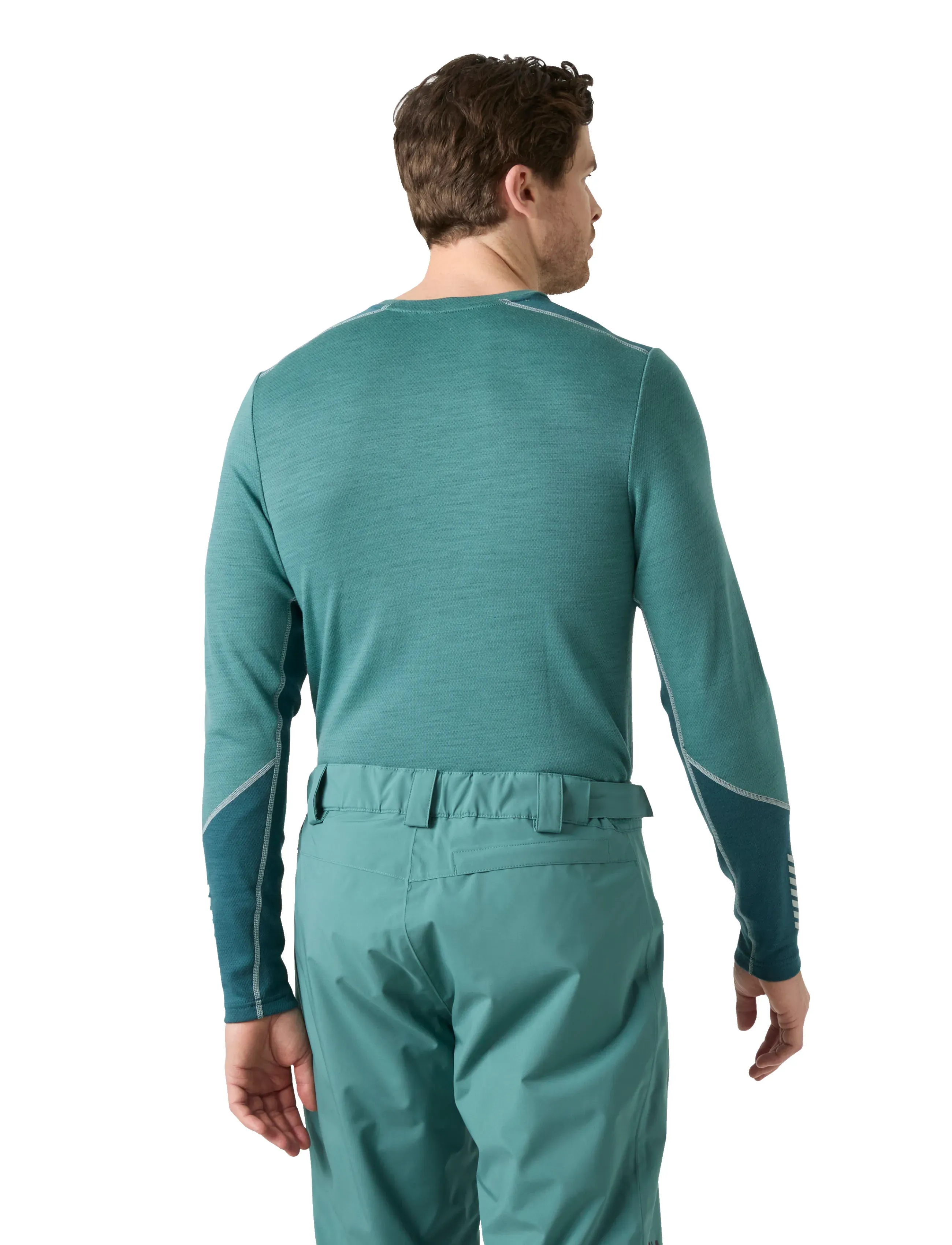 Helly Hansen - LIFA MERINO MIDWEIGHT CREW - green - 3