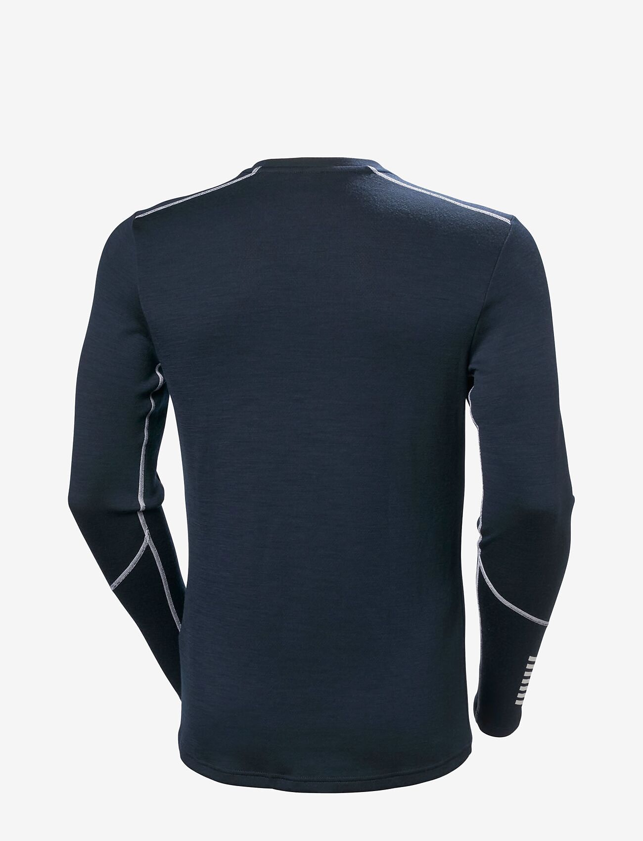 Helly Hansen - LIFA MERINO MIDWEIGHT CREW - termoundertrøjer - navy - 2