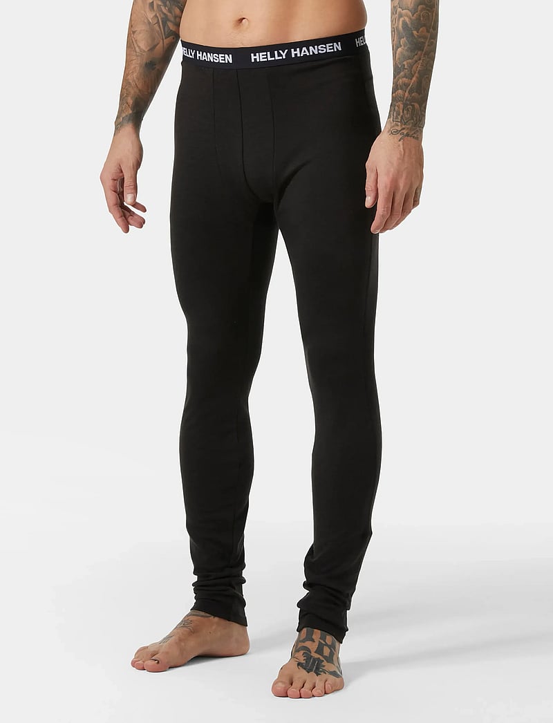 Helly Hansen - LIFA MERINO MIDWEIGHT PANT - underställsbyxor - black - 0