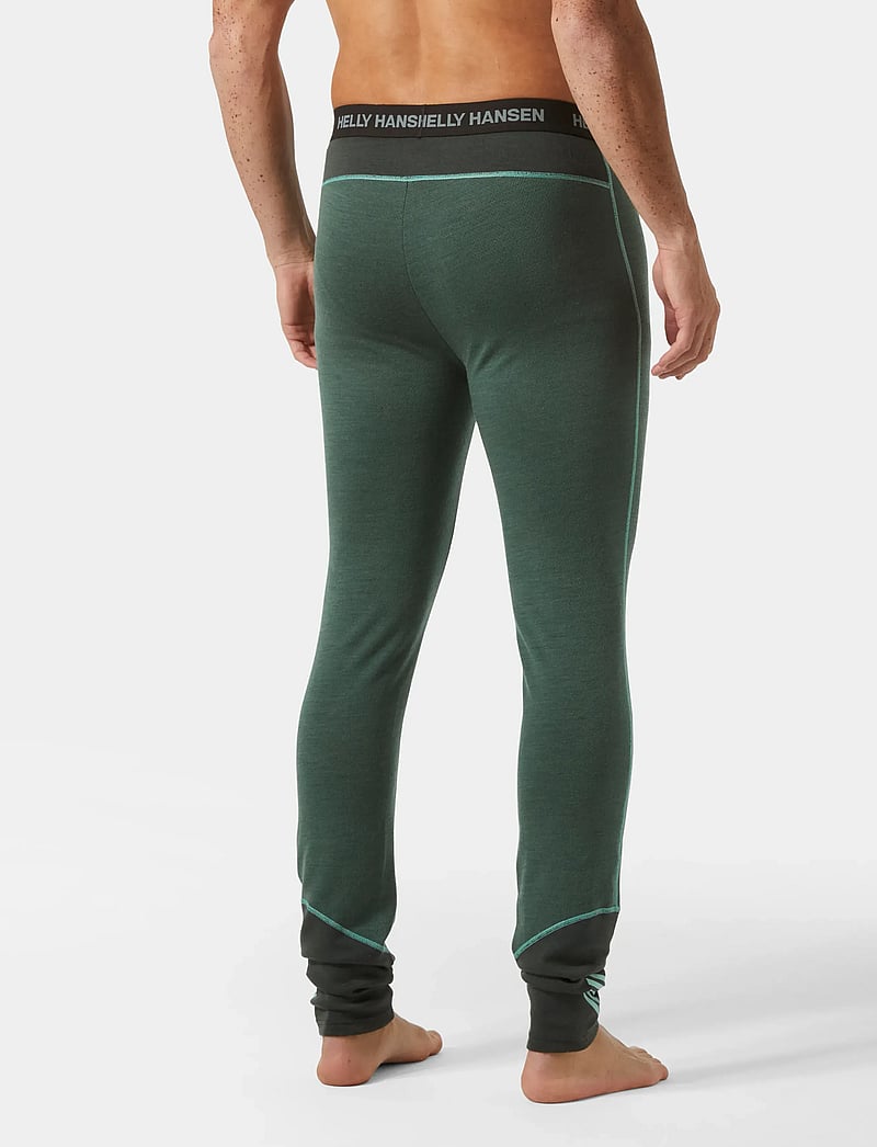 Helly Hansen - LIFA MERINO MIDWEIGHT PANT - underställsbyxor - green - 3