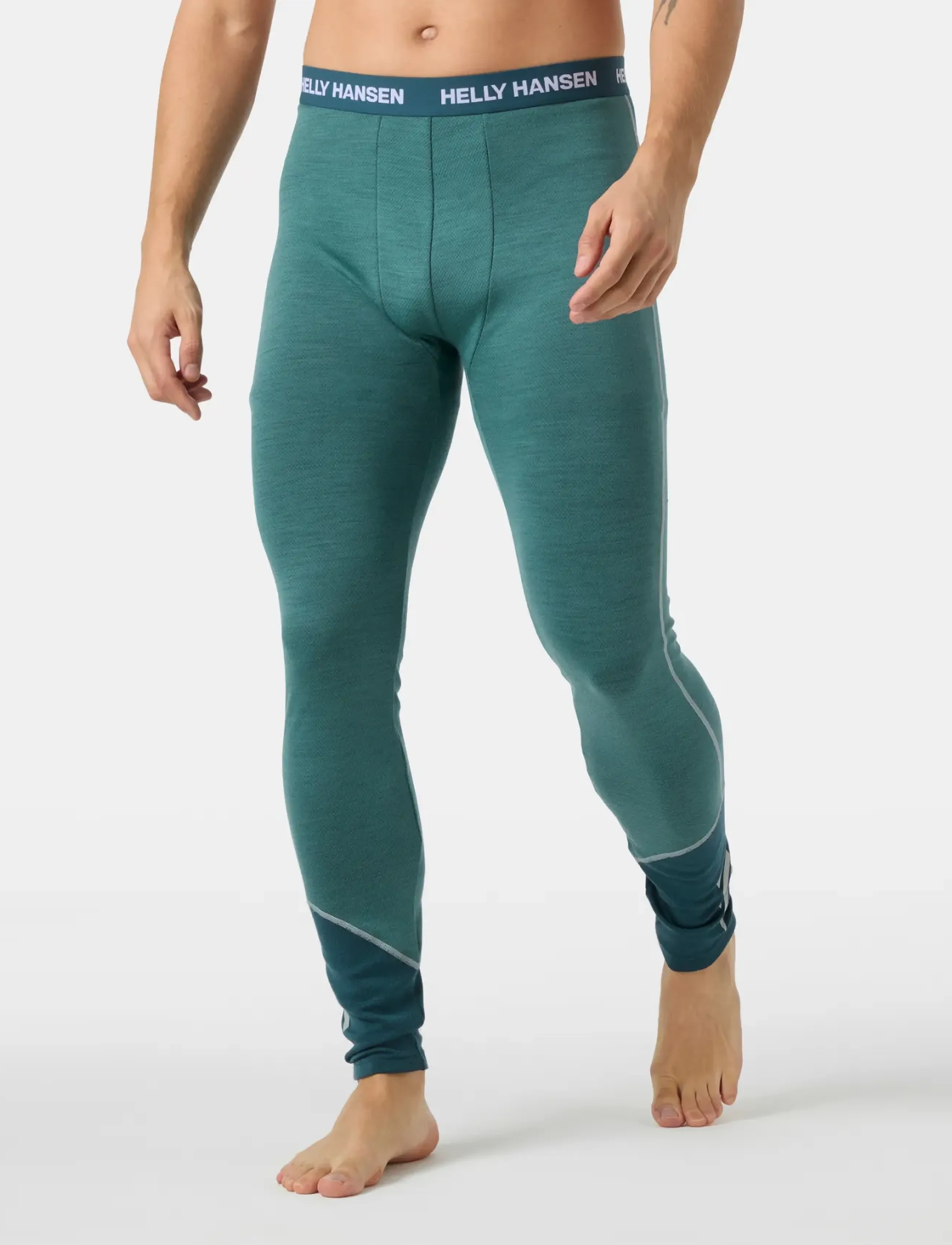 Helly Hansen - LIFA MERINO MIDWEIGHT PANT - funkionsunterwäsche - hosen - green - 0