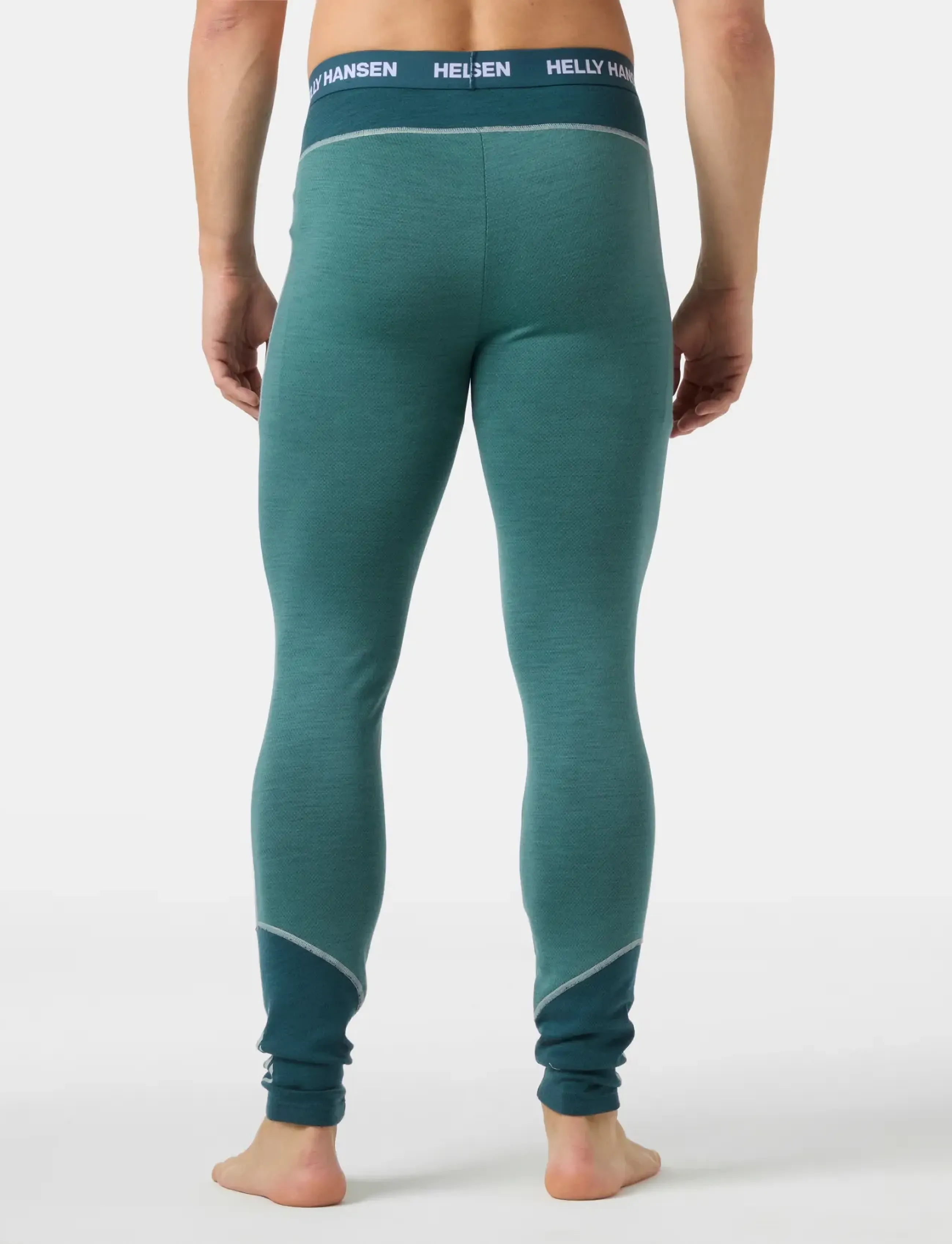 Helly Hansen - LIFA MERINO MIDWEIGHT PANT - funkionsunterwäsche - hosen - green - 3