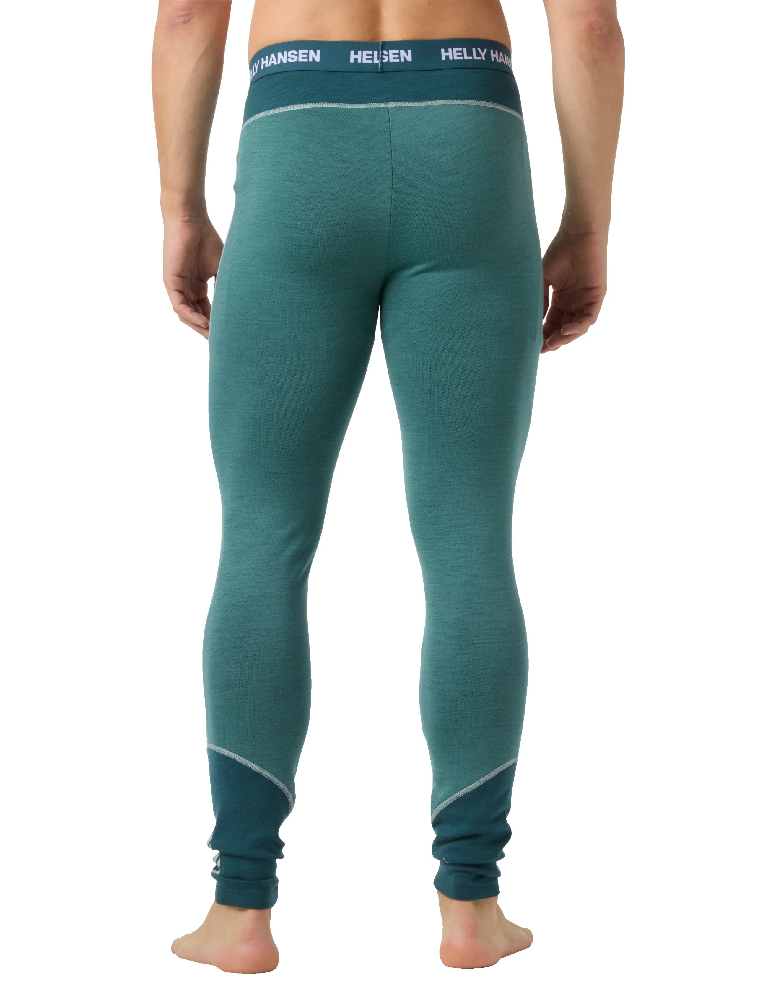Helly Hansen - LIFA MERINO MIDWEIGHT PANT - funkionsunterwäsche - hosen - green - 4
