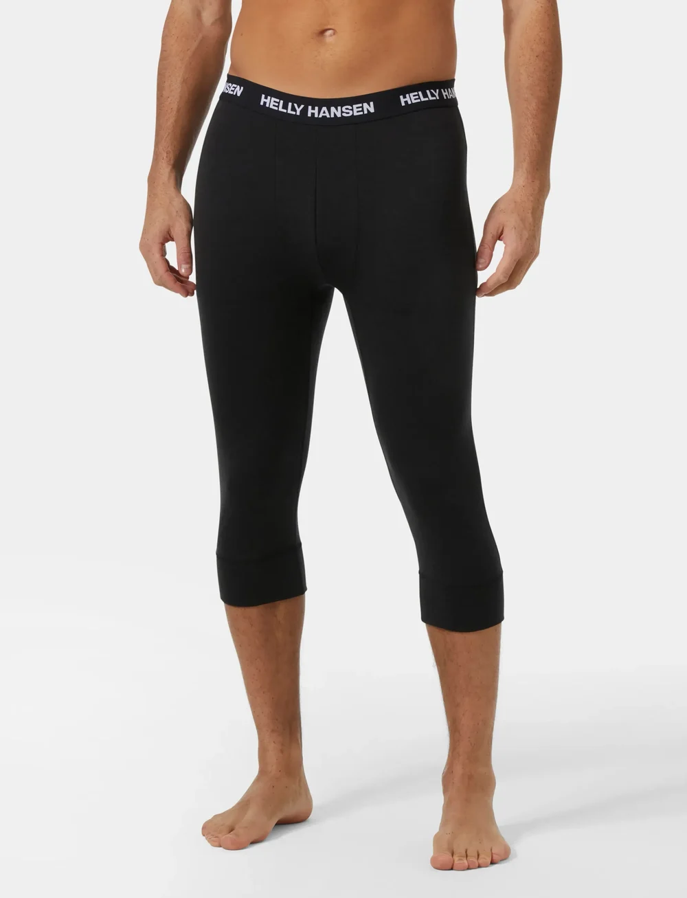 Helly Hansen - LIFA MERINO MIDWEIGHT 3/4 PANT - underställsbyxor - black - 0