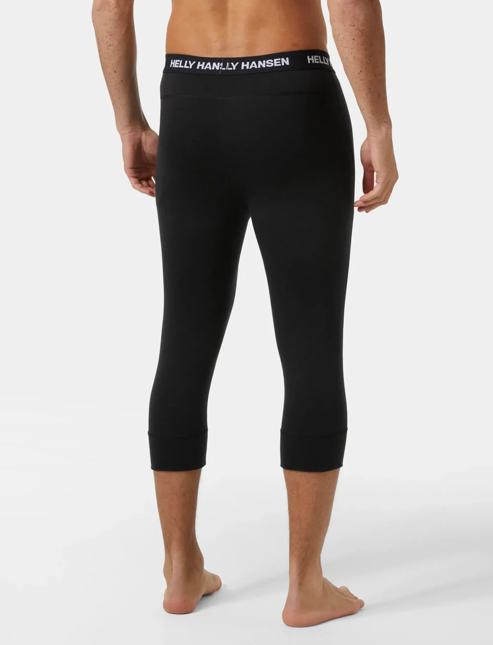 Helly Hansen - LIFA MERINO MIDWEIGHT 3/4 PANT - underställsbyxor - black - 3