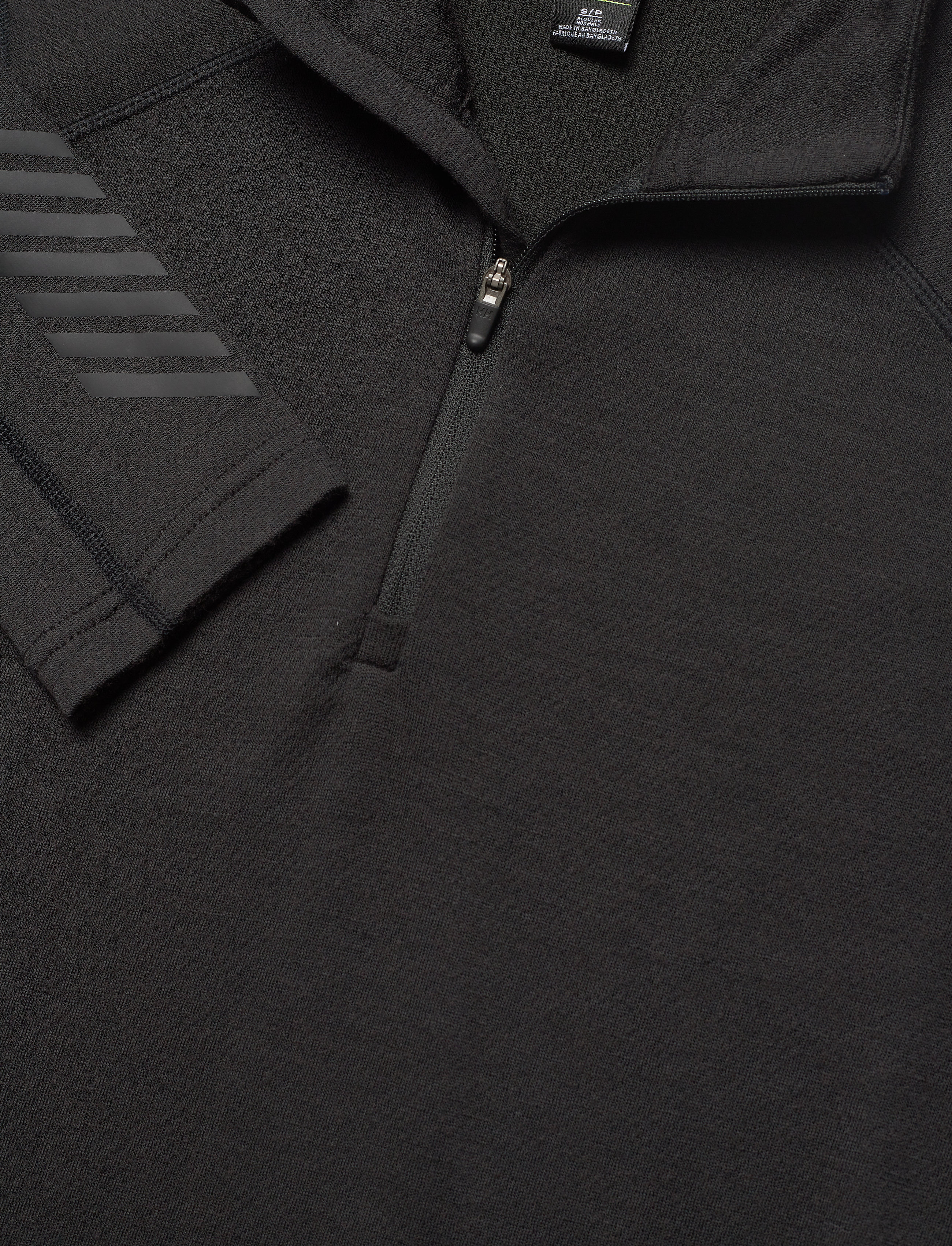 Helly Hansen - W LIFA MERINO MIDW 1/2 ZIP - aluskihina kantavad alussärgid - black - 4