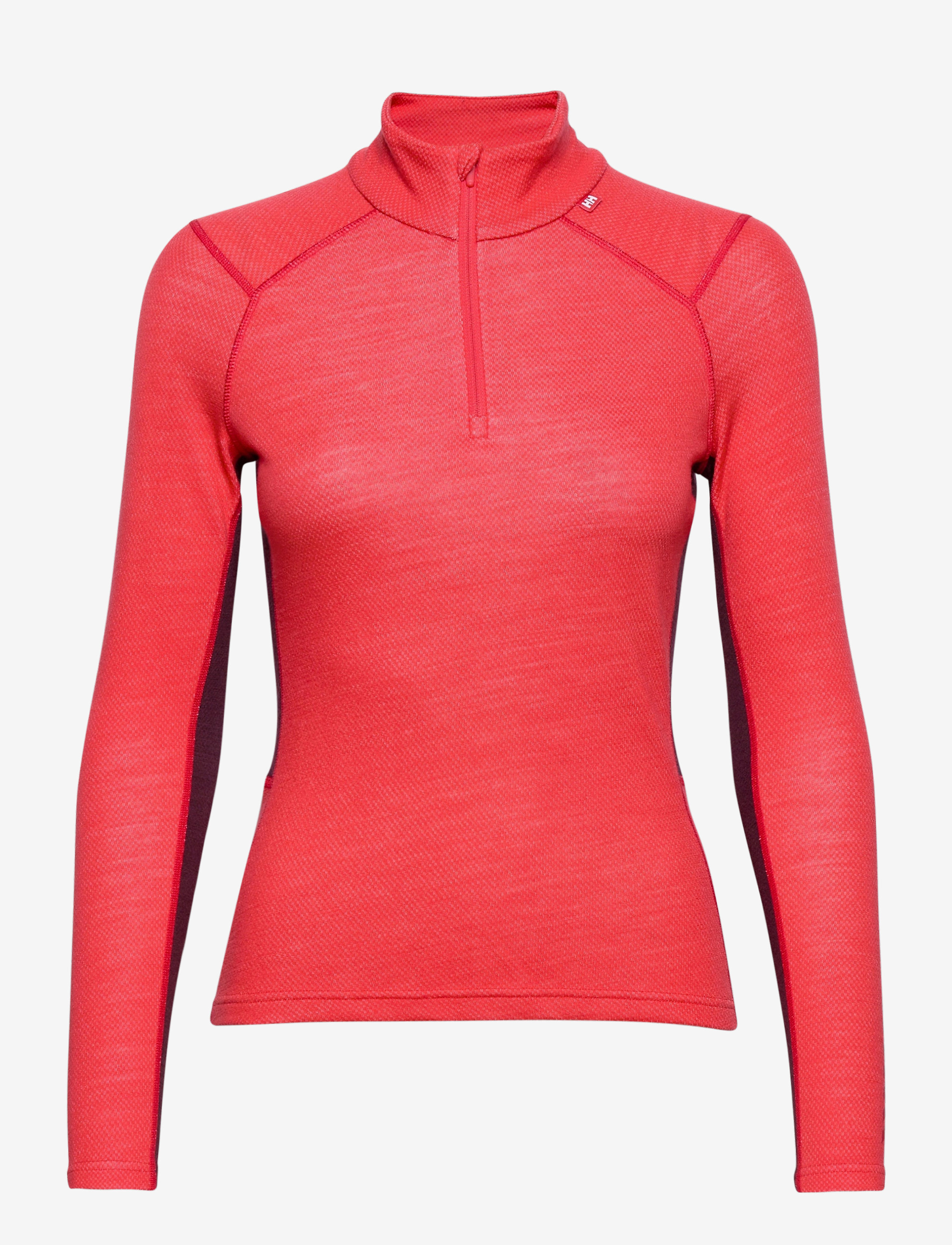 W LIFA MERINO MIDW 1/2 ZIP - CAYENNE