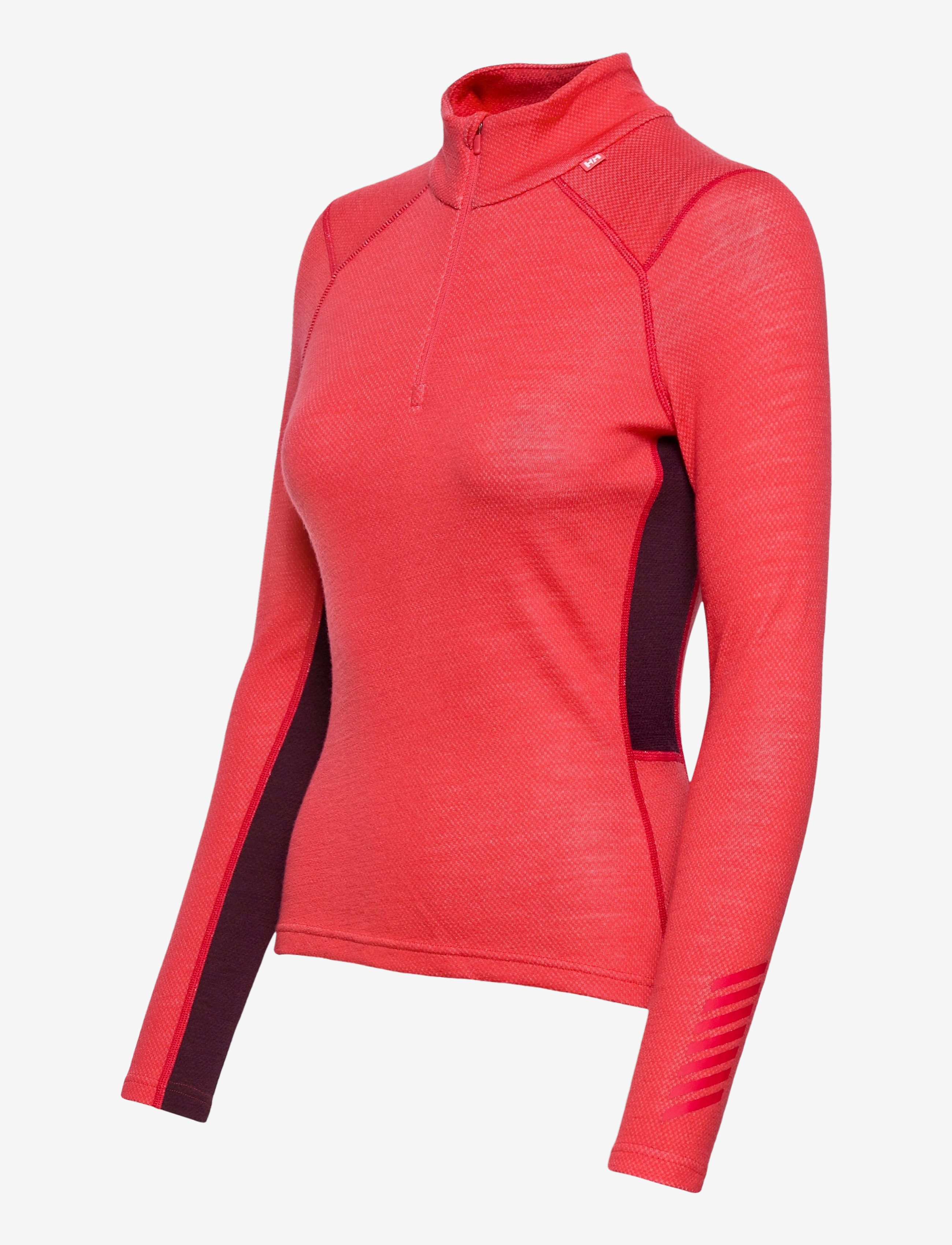Helly Hansen - W LIFA MERINO MIDW 1/2 ZIP - cayenne - 2