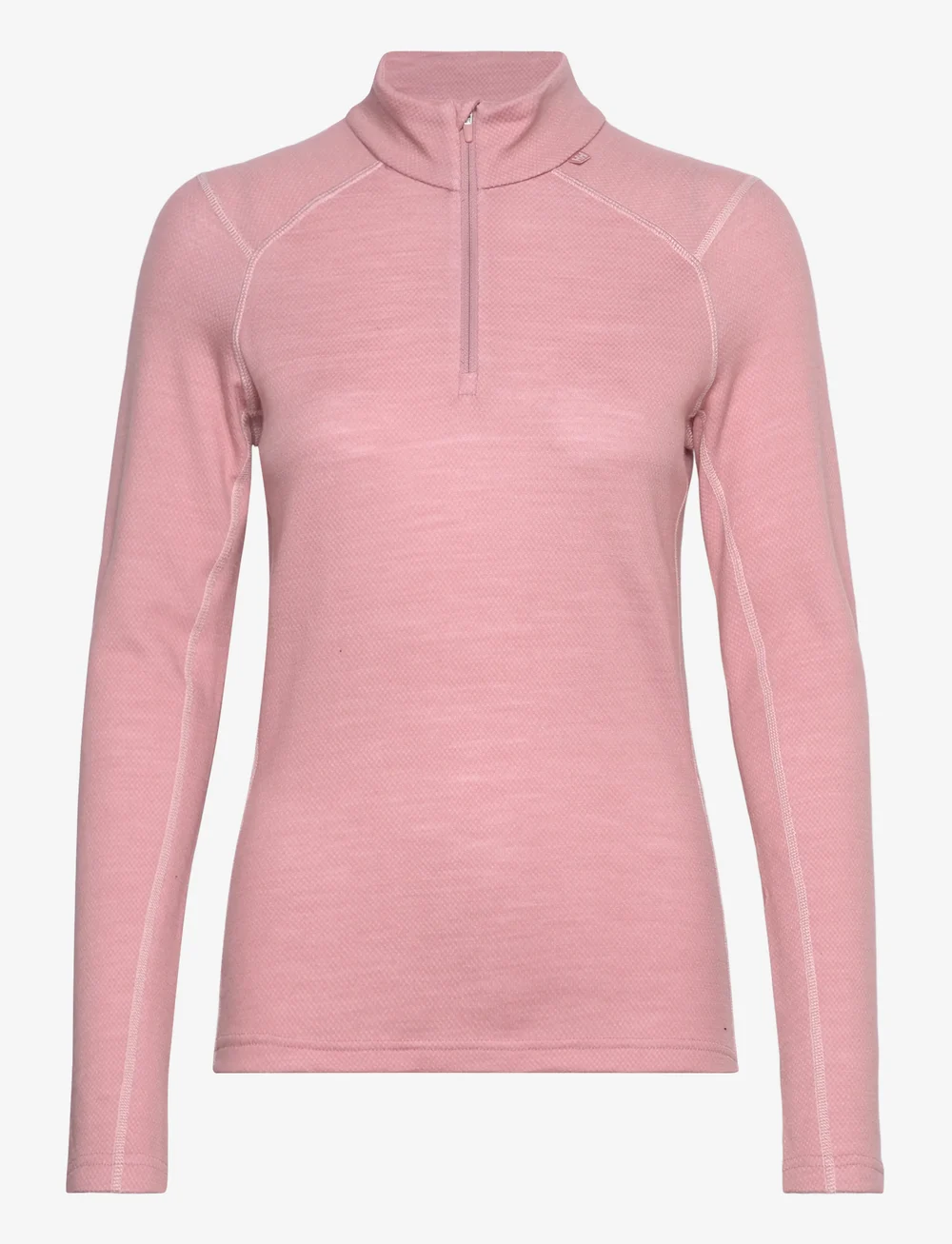Helly Hansen - W LIFA MERINO MIDW 1/2 ZIP - aluskihina kantavad alussärgid - pink salt - 1