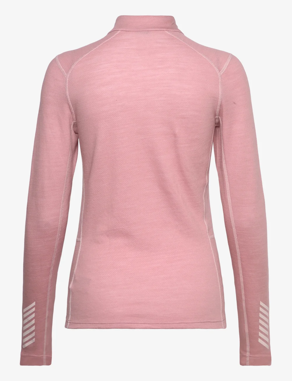 Helly Hansen - W LIFA MERINO MIDW 1/2 ZIP - aluskihina kantavad alussärgid - pink salt - 2