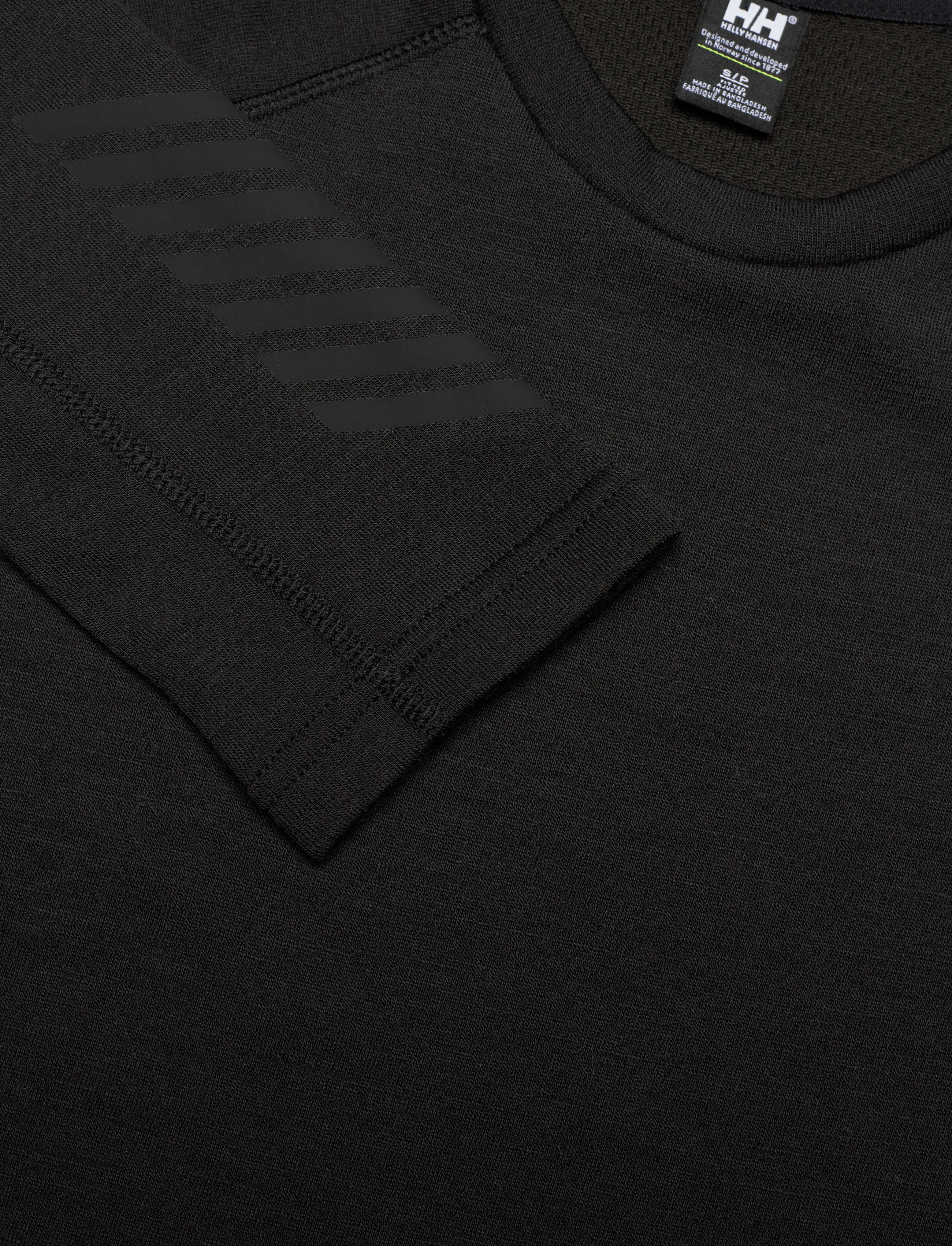 Helly Hansen - W LIFA MERINO MIDWEIGHT CREW - baselayer overdele - black - 4