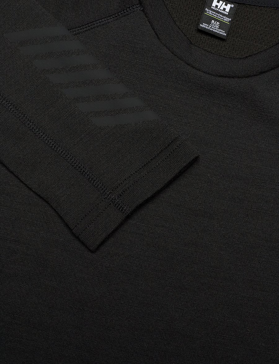 Helly Hansen - W LIFA MERINO MIDWEIGHT CREW - baselayer overdele - black - 4