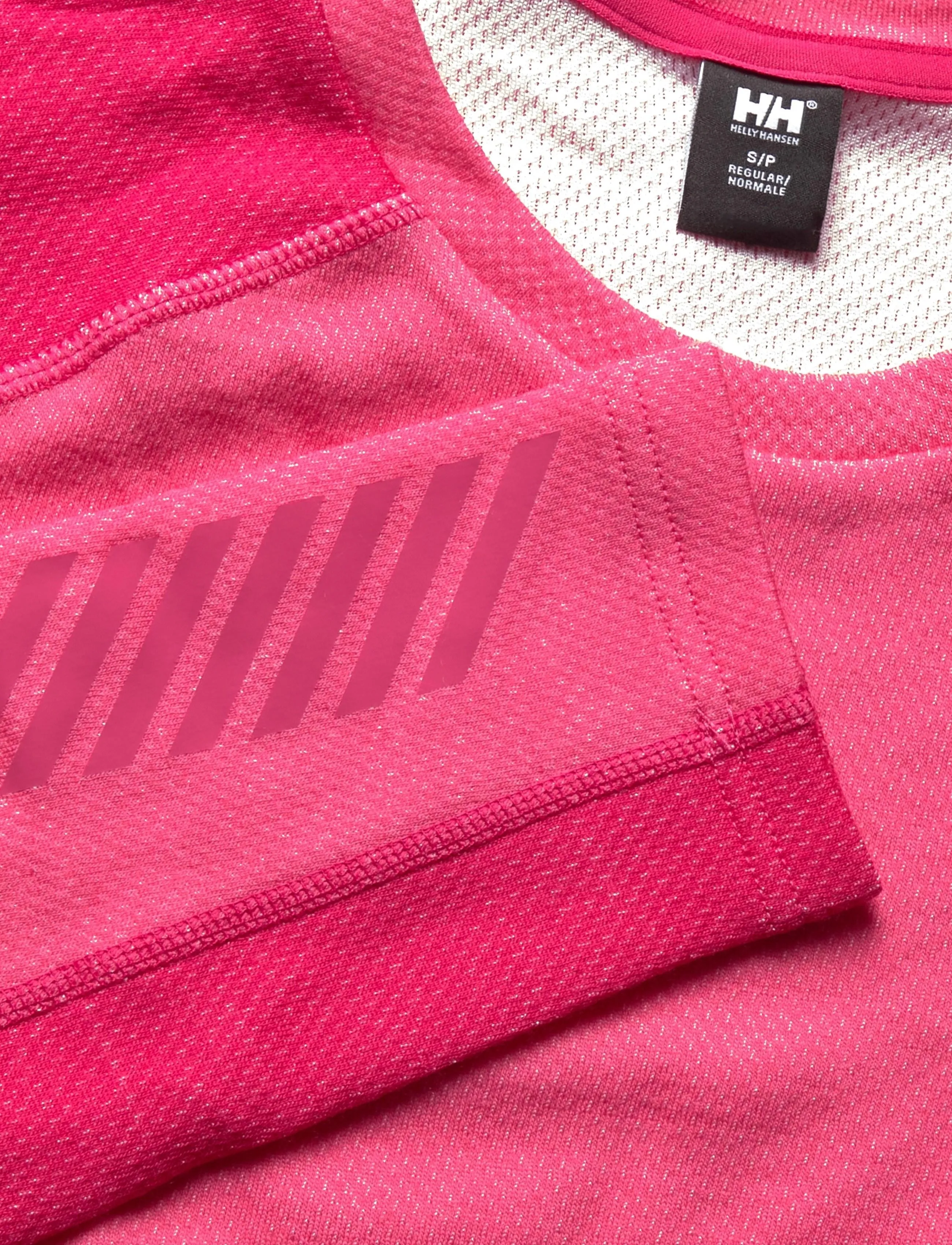 Helly Hansen - W LIFA MERINO MIDWEIGHT CREW - base layer tops - hot pink - 2