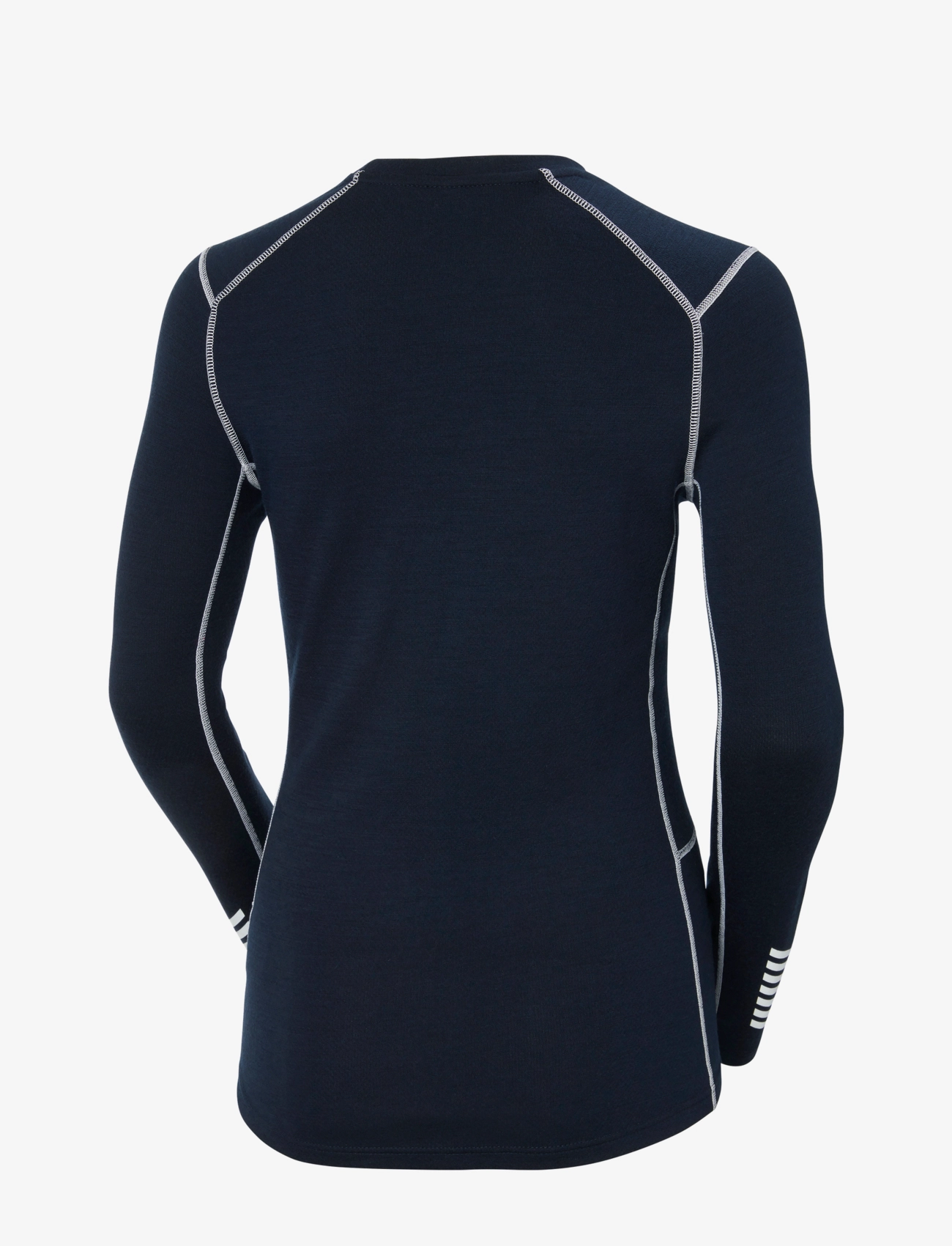 Helly Hansen - W LIFA MERINO MIDWEIGHT CREW - baselayer overdele - navy - 2
