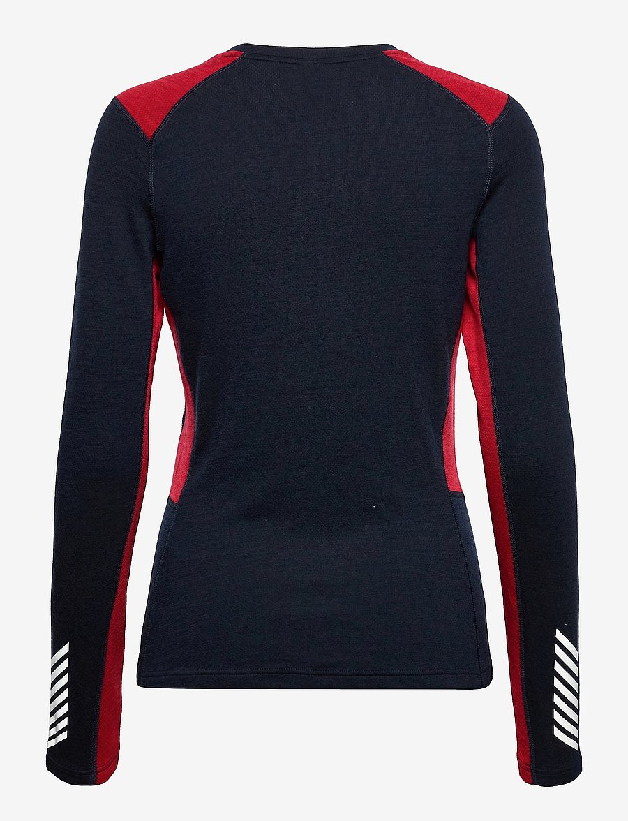 Helly Hansen - W LIFA MERINO MIDWEIGHT CREW - navy - 2