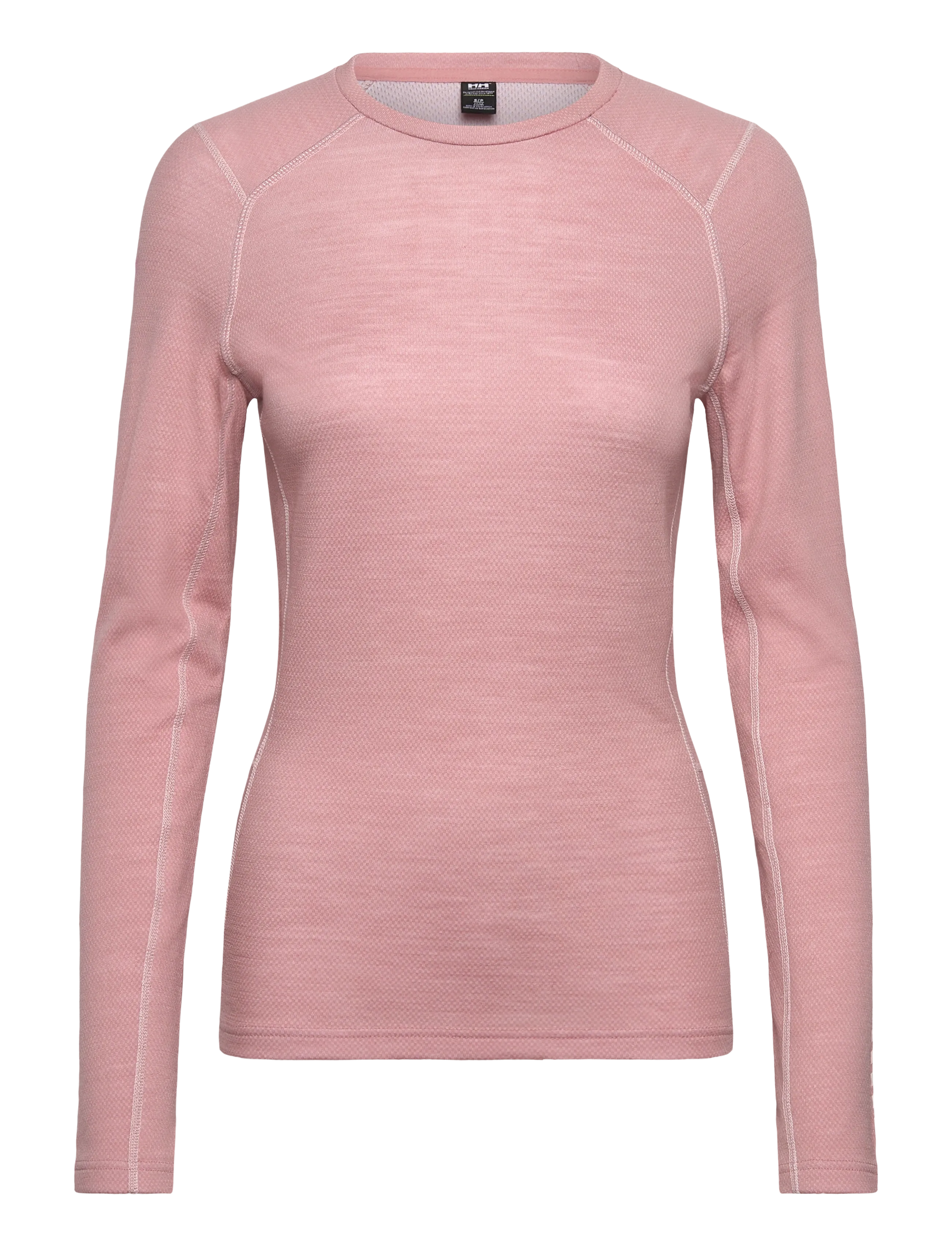 Helly Hansen - W LIFA MERINO MIDWEIGHT CREW - funktionsunterwäsche - oberteile - pink salt - 1