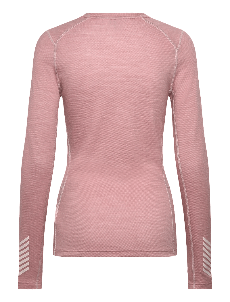 Helly Hansen - W LIFA MERINO MIDWEIGHT CREW - base layer tops - pink salt - 2