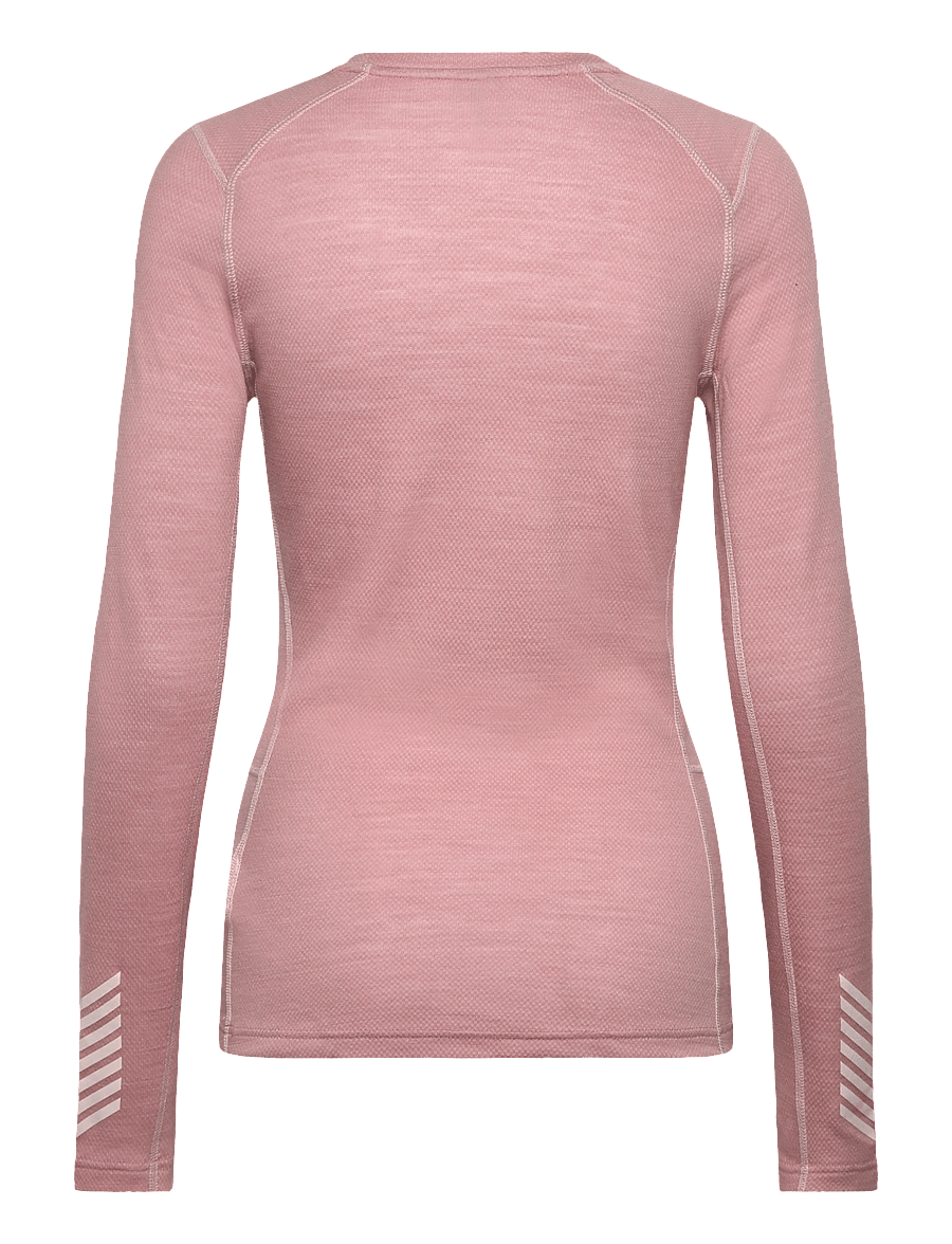 Helly Hansen - W LIFA MERINO MIDWEIGHT CREW - baselayer overdele - pink salt - 2