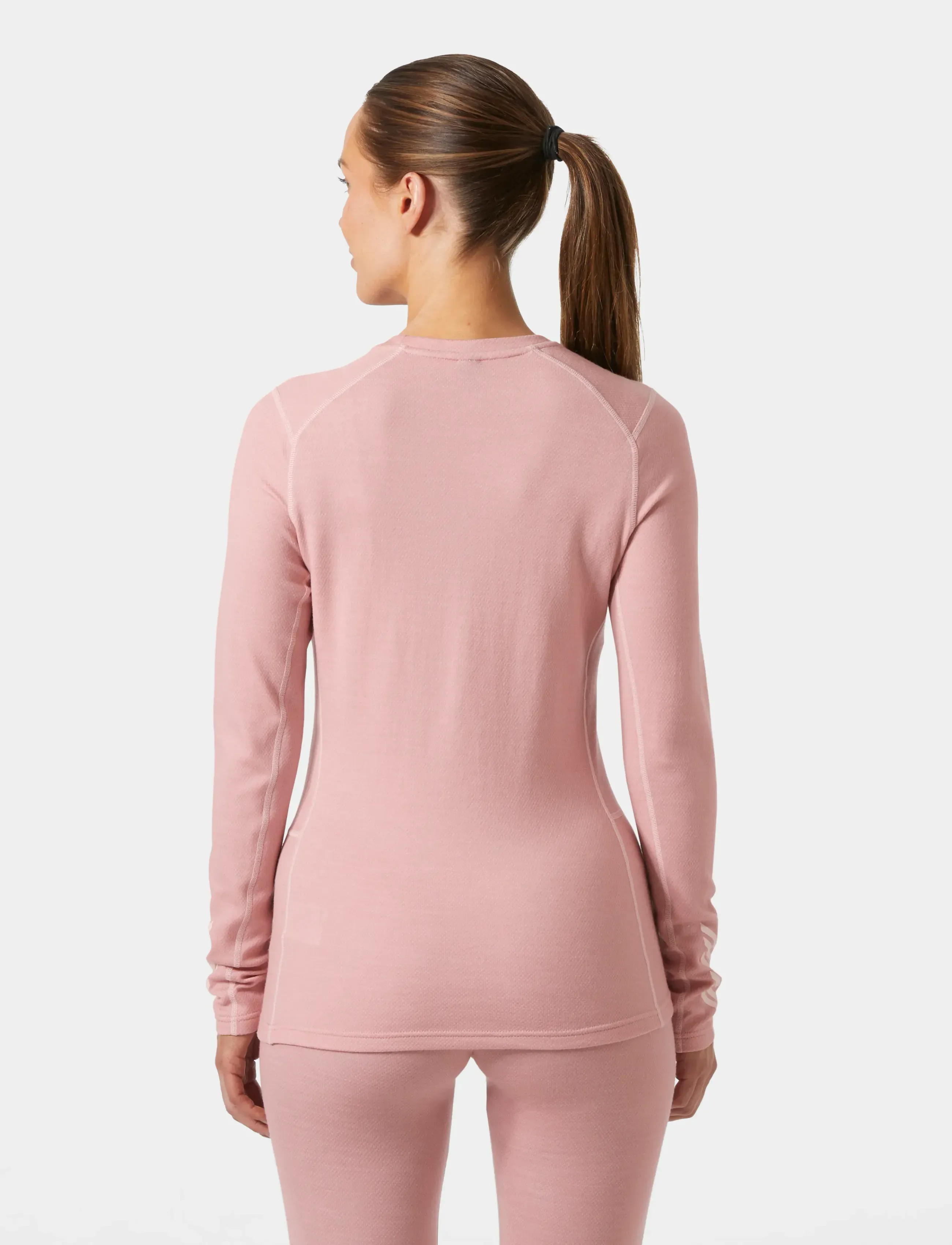 Helly Hansen - W LIFA MERINO MIDWEIGHT CREW - overtøj - pink salt - 3