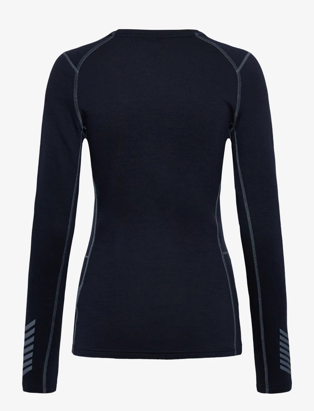 Helly Hansen - W LIFA MERINO MIDW GRA CREW - funktionsunterwäsche - oberteile - navy - 2
