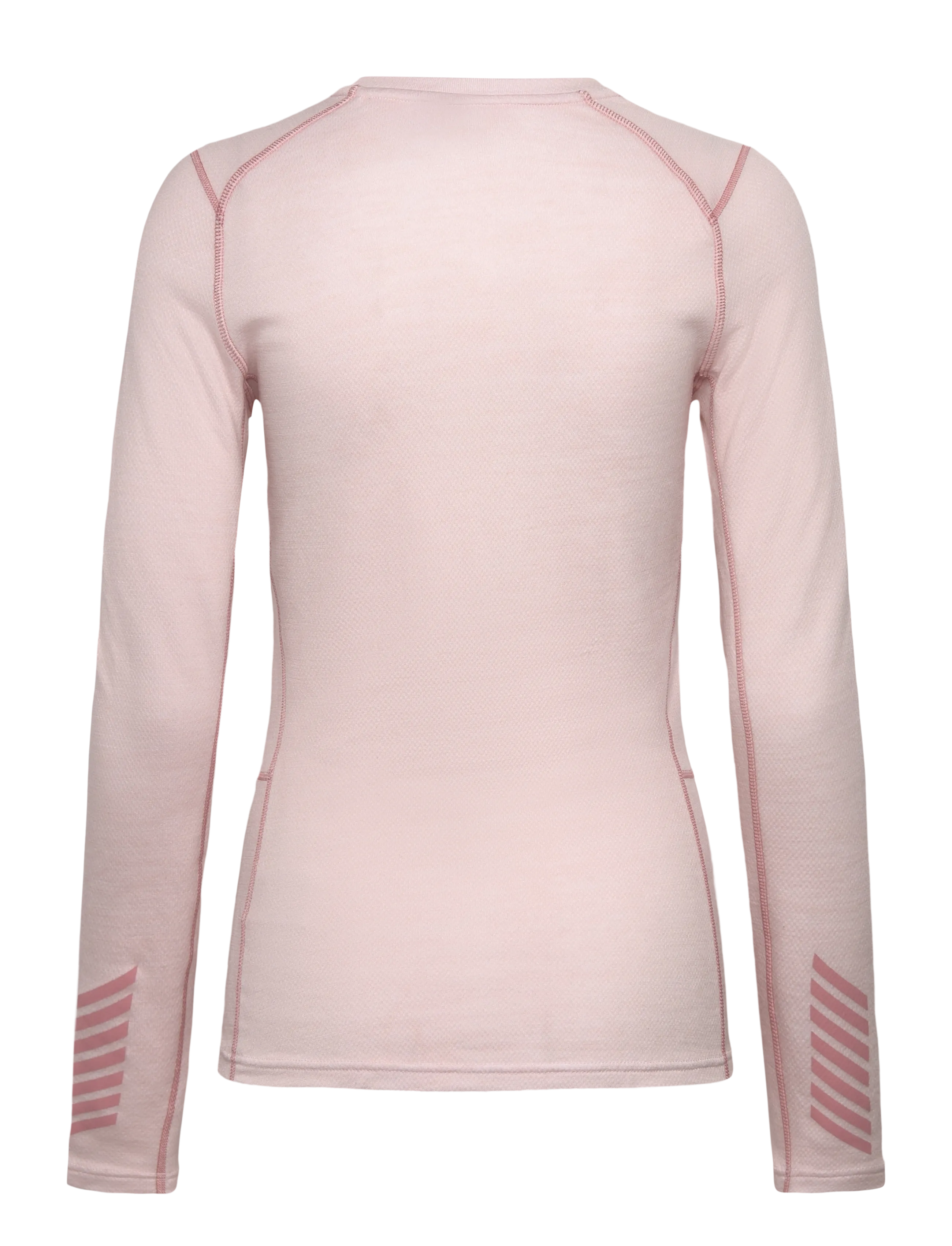 Helly Hansen - W LIFA MERINO MIDW GRA CREW - base layer tops - pink tint nordic - 2