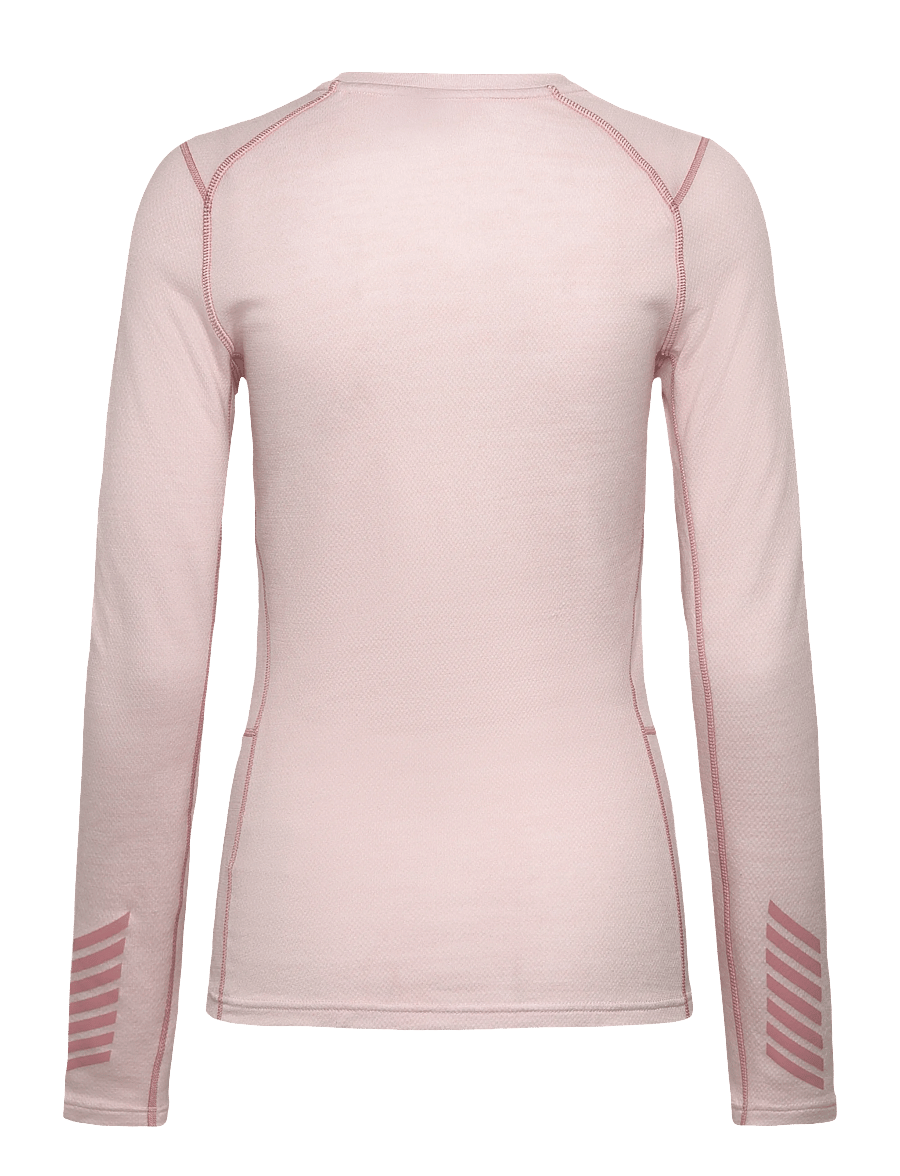 Helly Hansen - W LIFA MERINO MIDW GRA CREW - onderkleren - pink tint nordic - 2