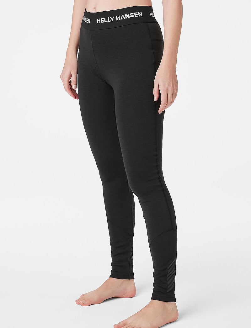 Helly Hansen - W LIFA MERINO MIDWEIGHT PANT - aluskihina kantavad püksid - black - 0