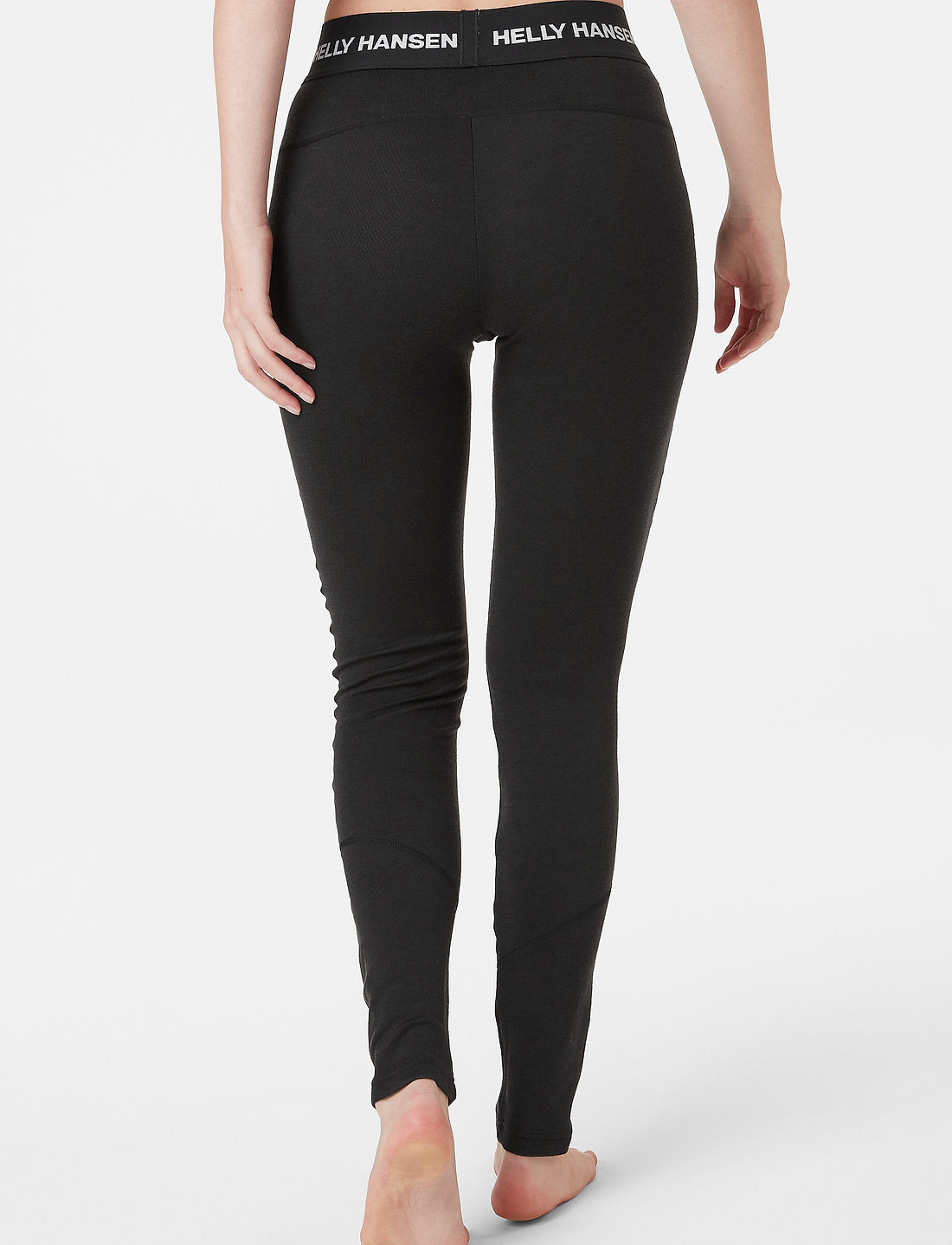 Helly Hansen - W LIFA MERINO MIDWEIGHT PANT - kerrastohousut - black - 3