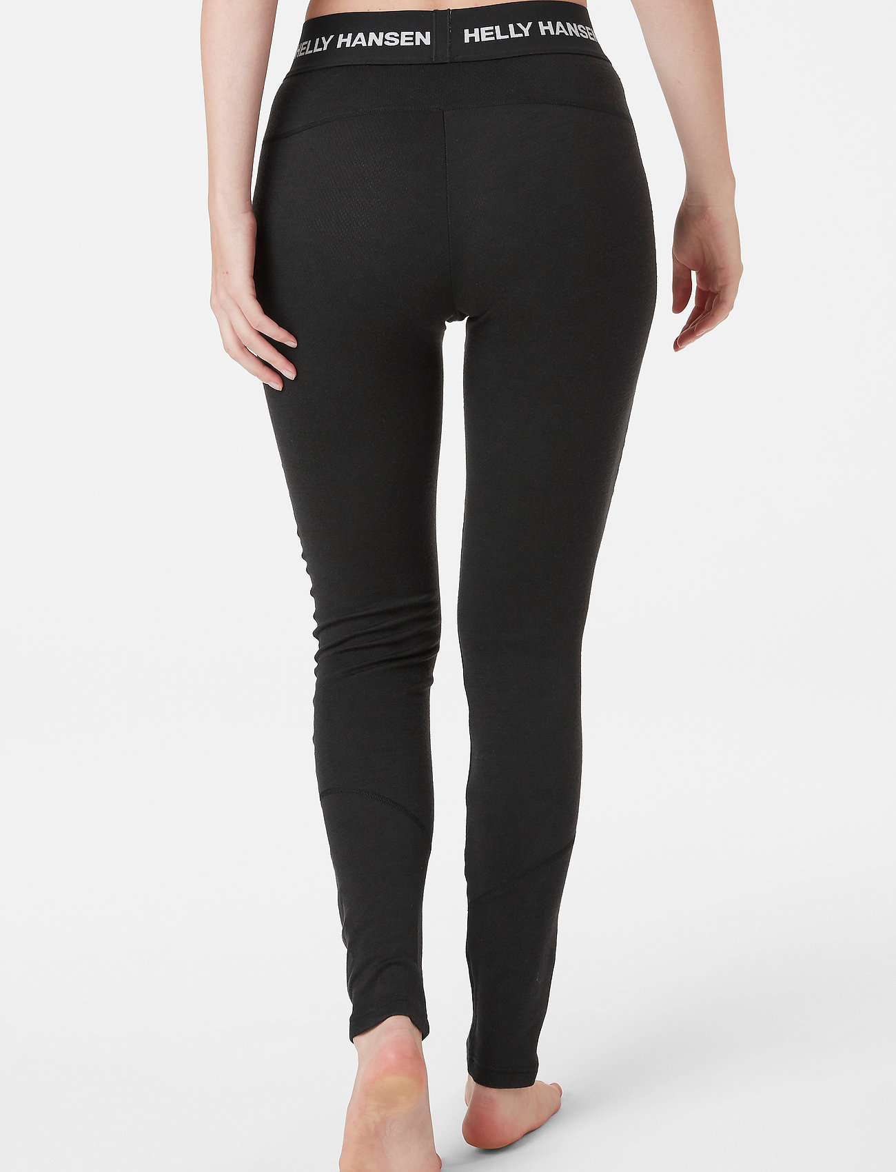 Helly Hansen - W LIFA MERINO MIDWEIGHT PANT - underställsbyxor - black - 3