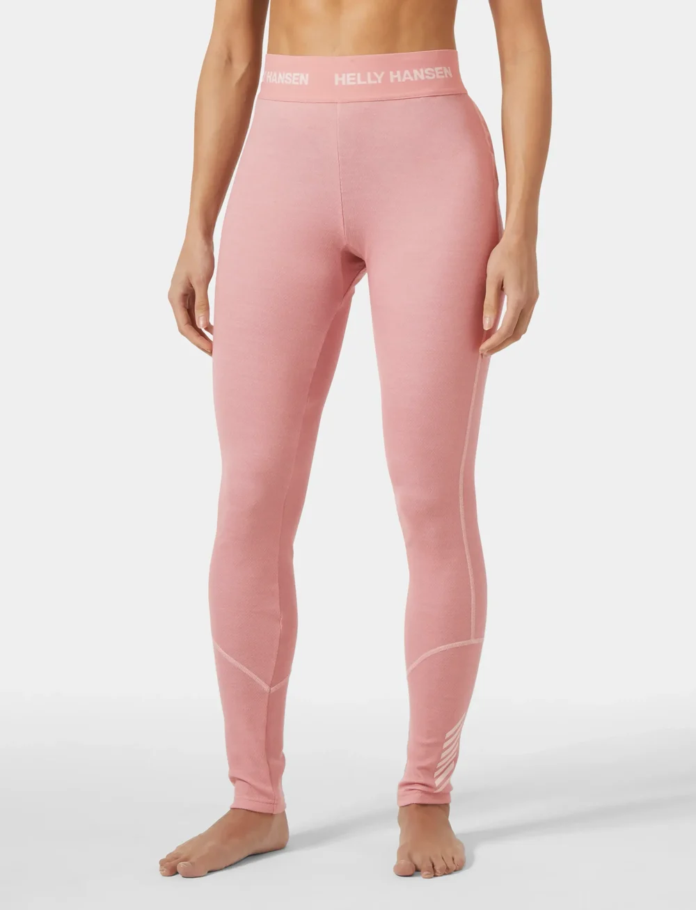 Helly Hansen - W LIFA MERINO MIDWEIGHT PANT - termoleggings - pink salt - 0