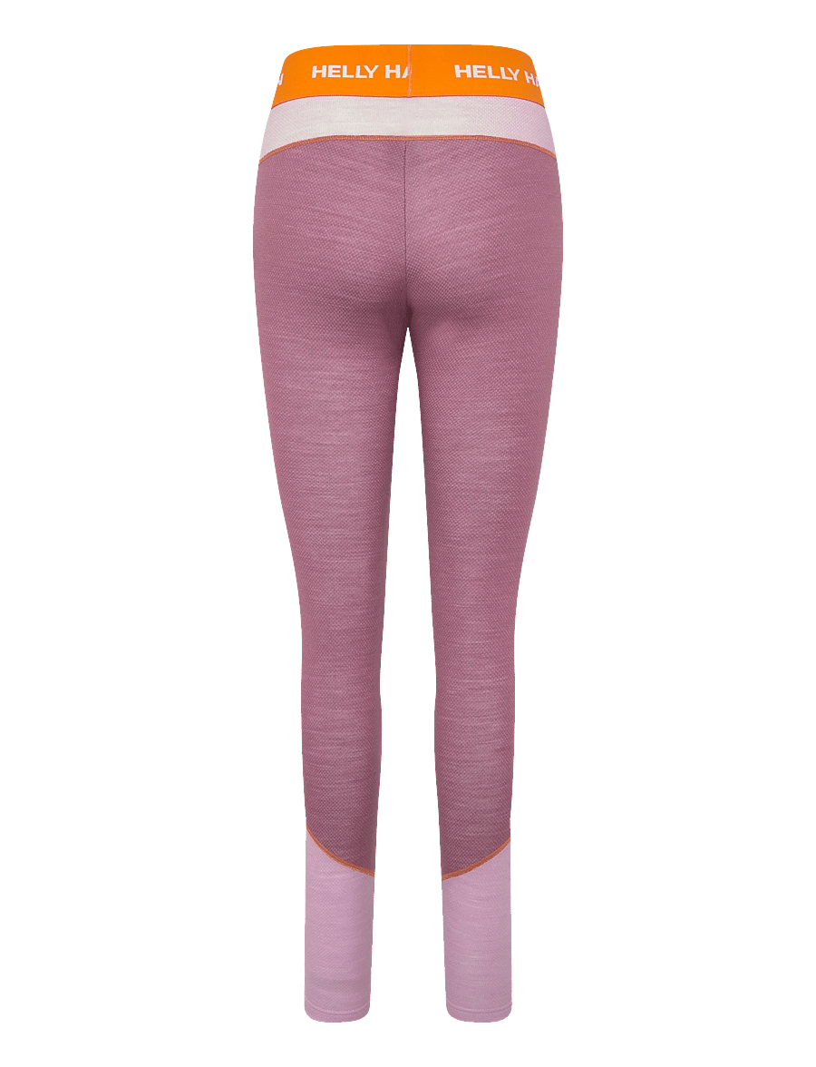 Helly Hansen - W LIFA MERINO MIDWEIGHT PANT - base layer bottoms - wildberry - 1