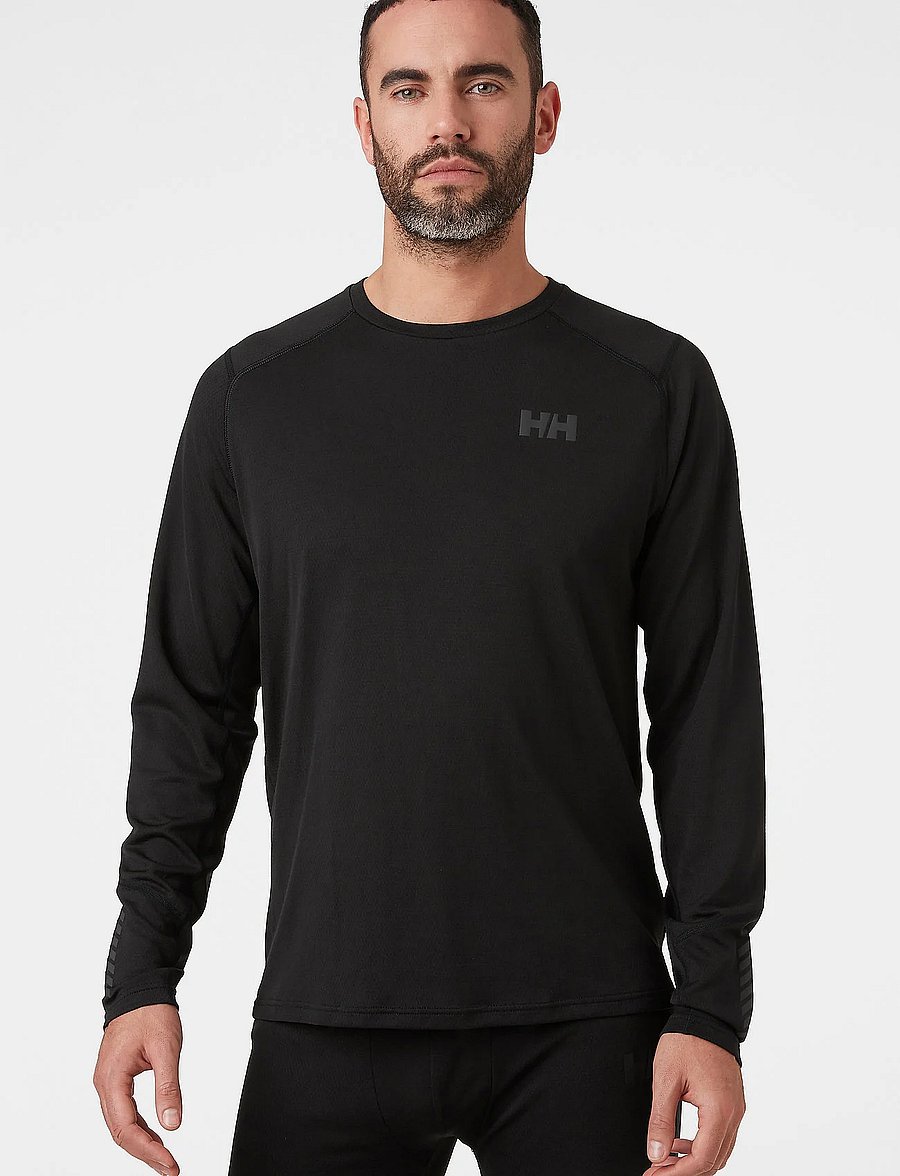 Helly Hansen - LIFA ACTIVE CREW - funktionsunterwäsche - oberteile - black - 0