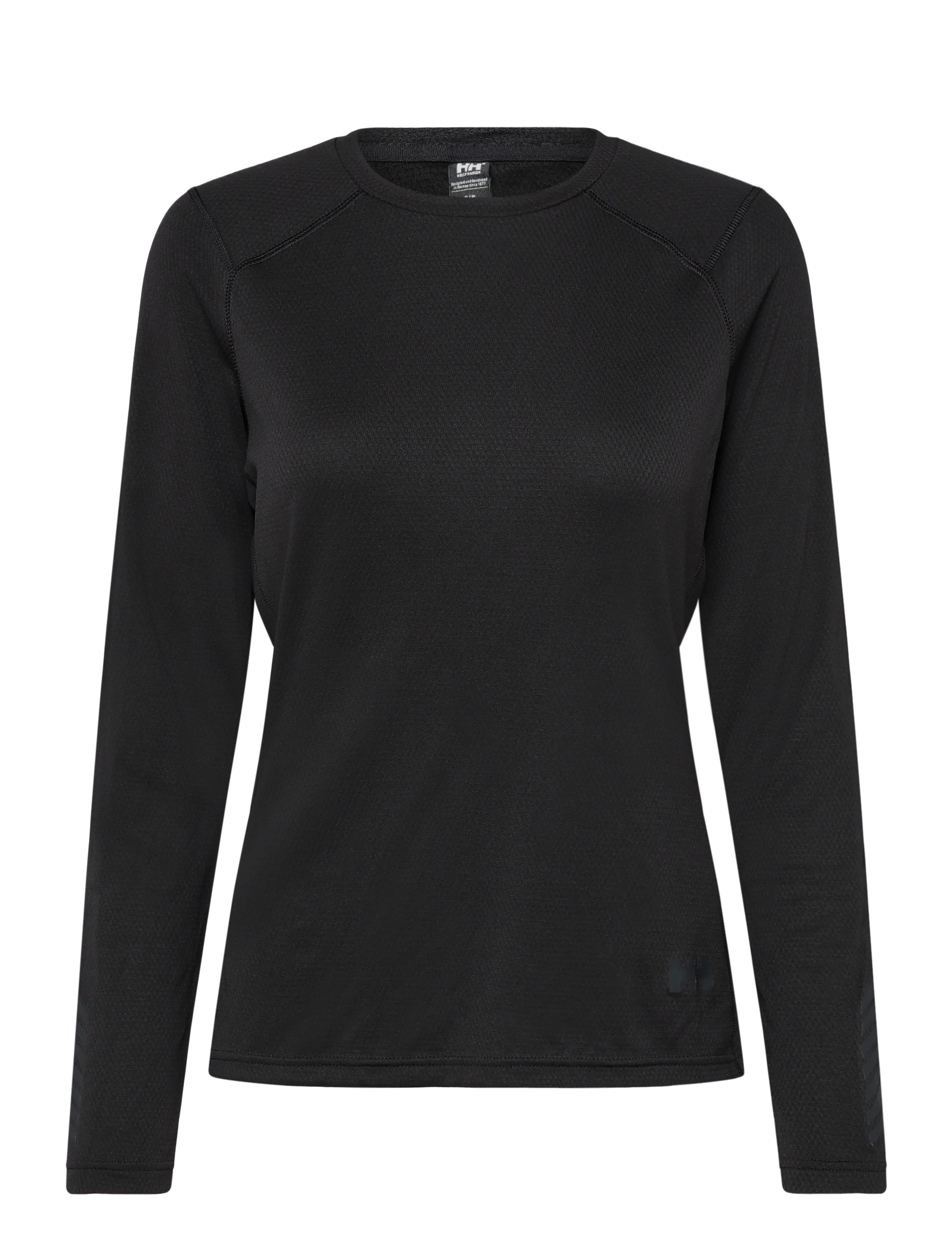 Helly Hansen W LIFA ACTIVE CREW - Treening - BLACK / black