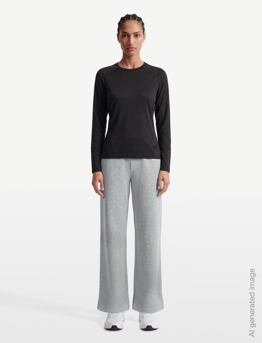 Helly Hansen - W LIFA ACTIVE CREW - aluskihina kantavad alussärgid - black - 0