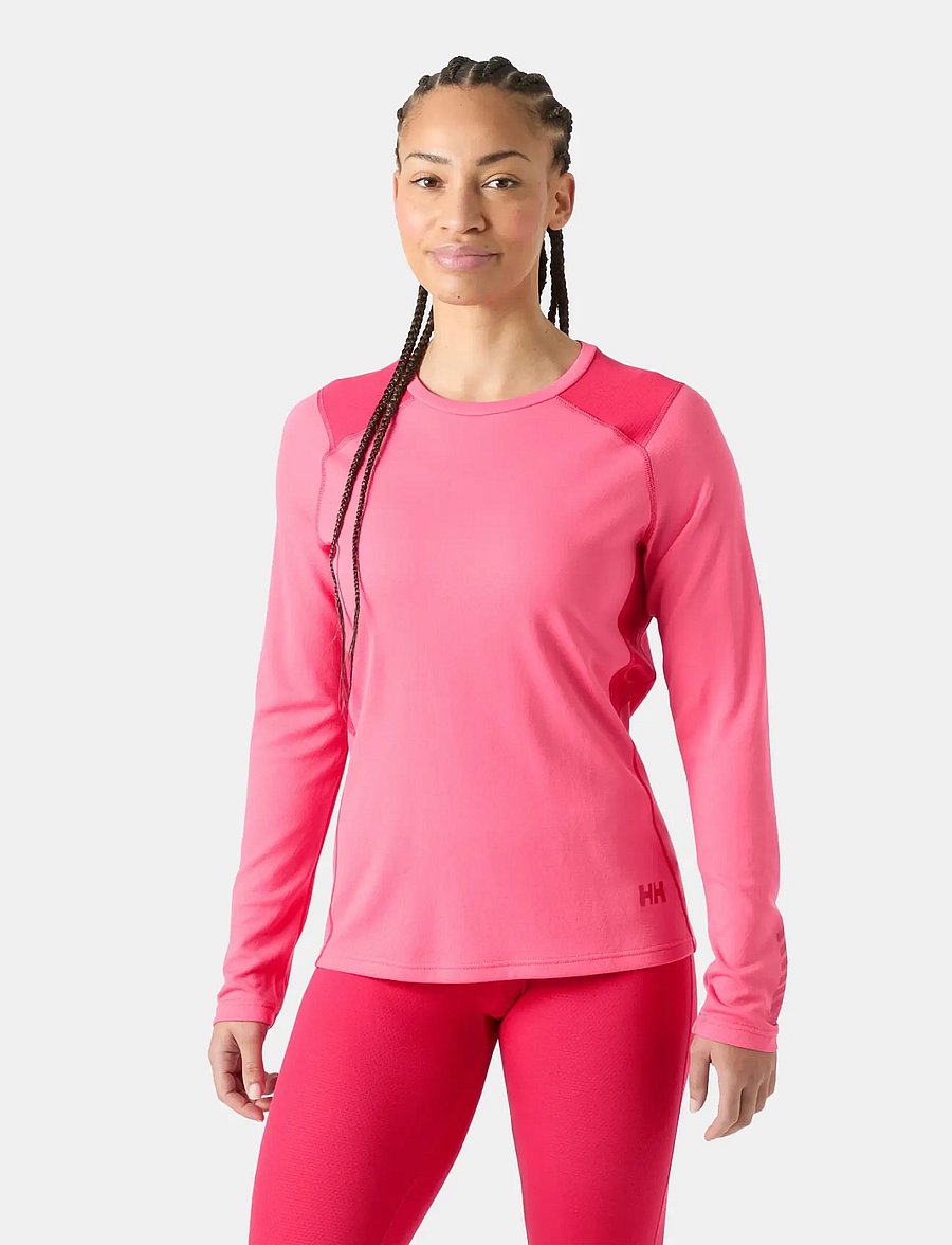Helly Hansen - W LIFA ACTIVE CREW - base layer tops - hot pink - 0