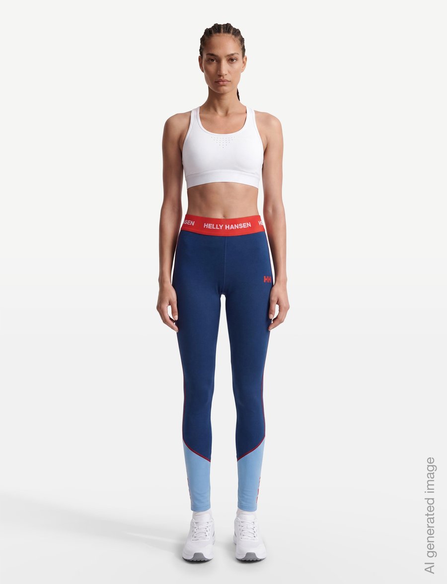 Helly Hansen - W LIFA ACTIVE PANT - base layer bottoms - dark blue - 0