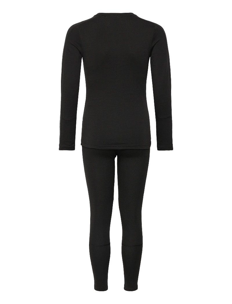 Helly Hansen - JR LIFA MERINO MIDWEIGHT SET - underställsset - black - 1