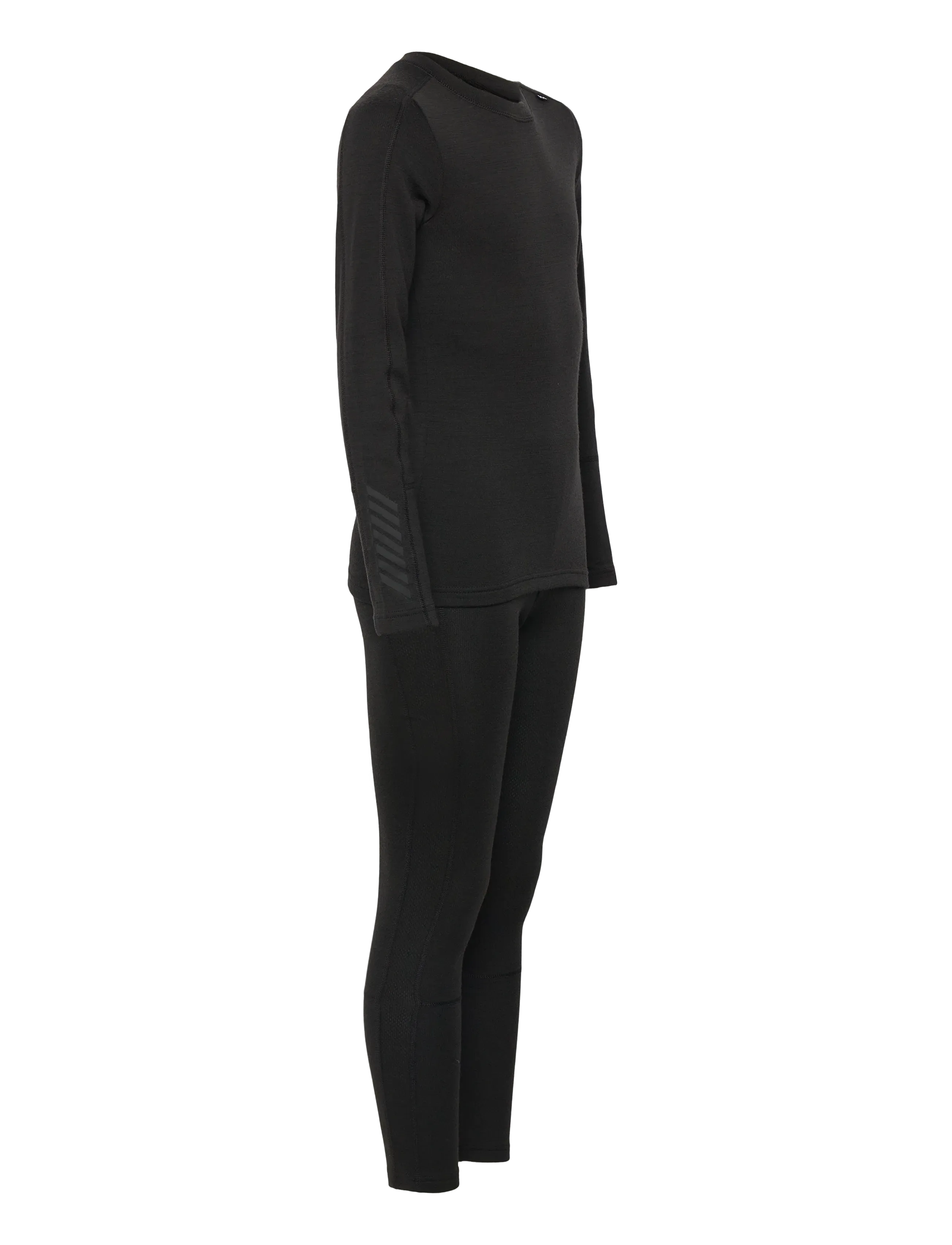 Helly Hansen - JR LIFA MERINO MIDWEIGHT SET - black - 4